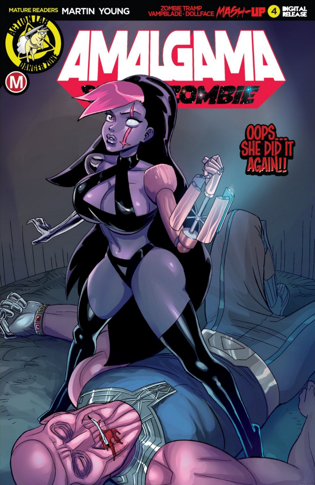 Read online Amalgama: Space Zombie comic -  Issue #4 - 1