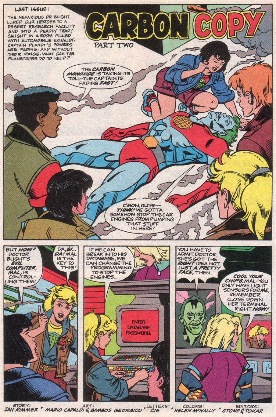 Captain Planet and the Planeteers 9 Page 16