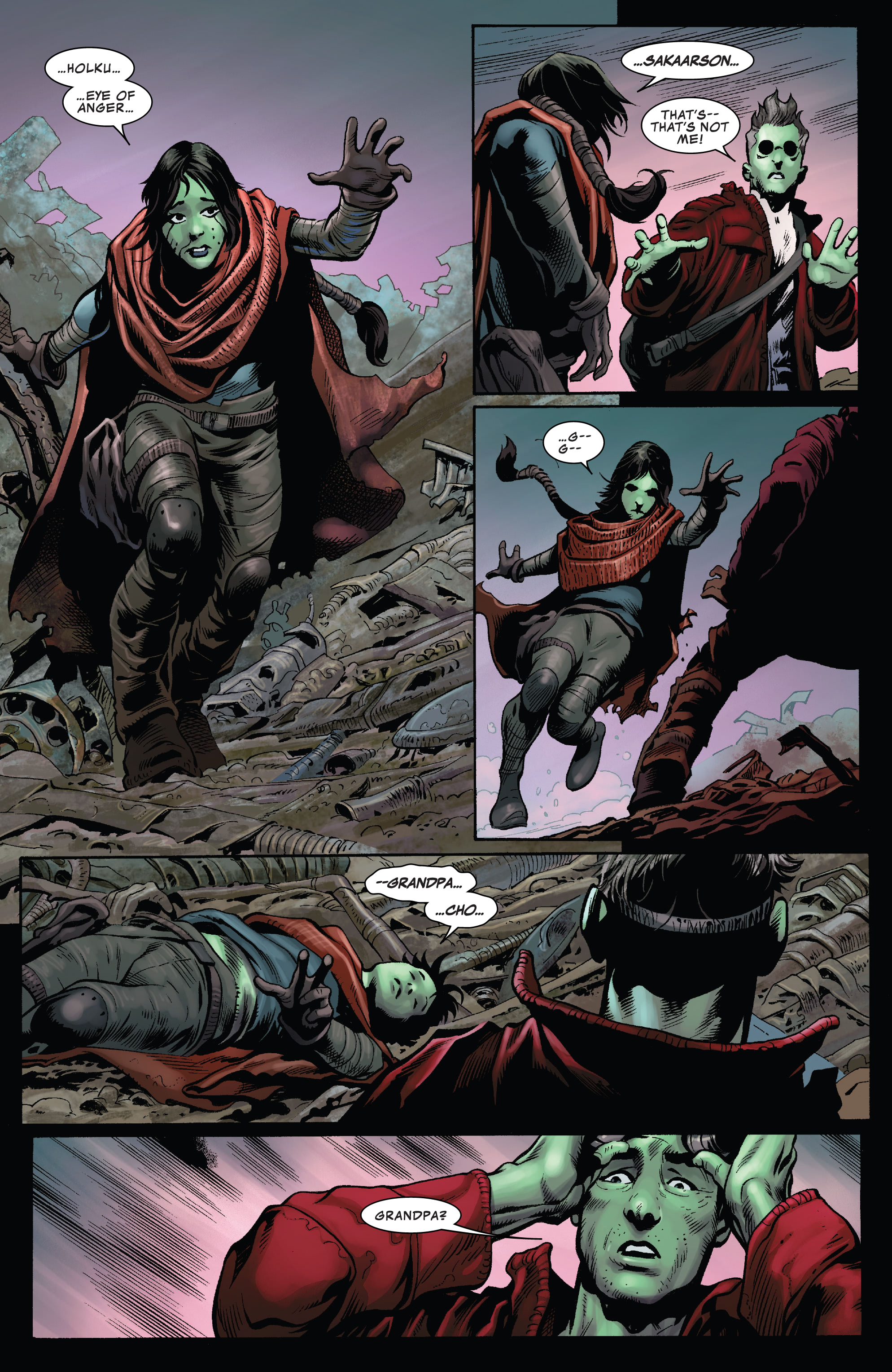Read online Planet Hulk Worldbreaker comic -  Issue #1 - 12