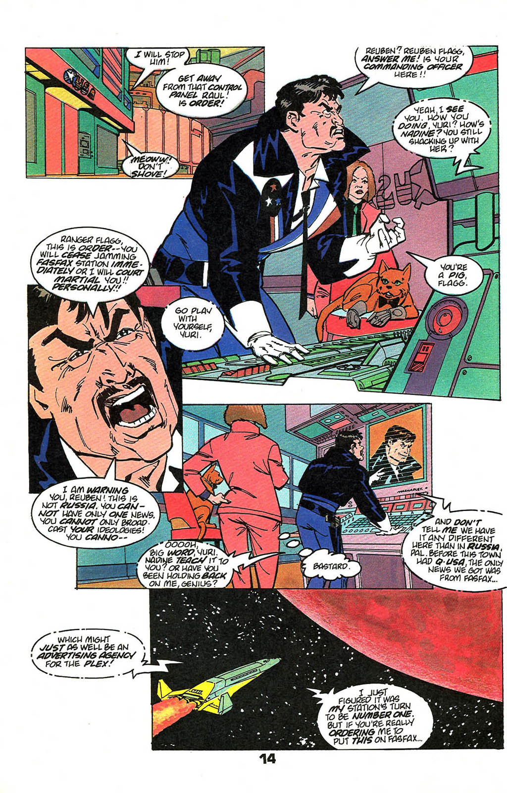 Read online American Flagg! comic -  Issue #49 - 18