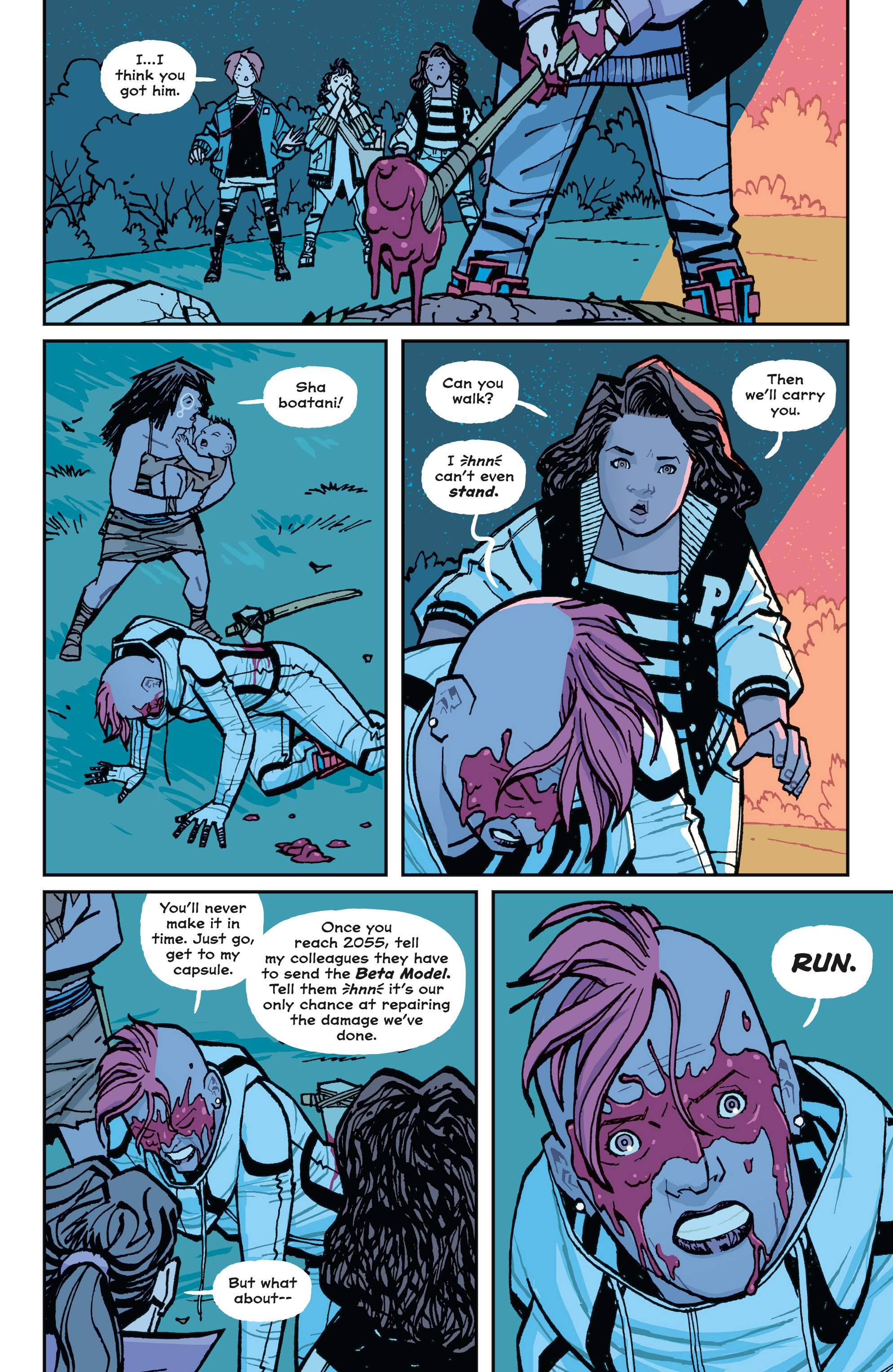 Read online Paper Girls comic -  Issue #15 - 22