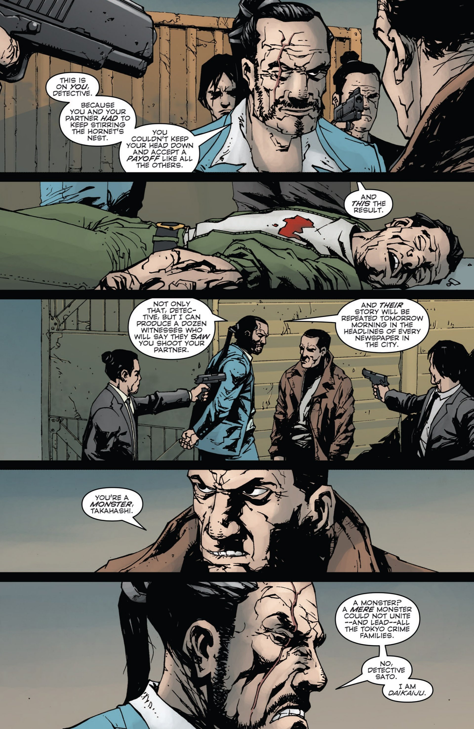 Read online Godzilla: Gangsters and Goliaths comic -  Issue # Full - 23