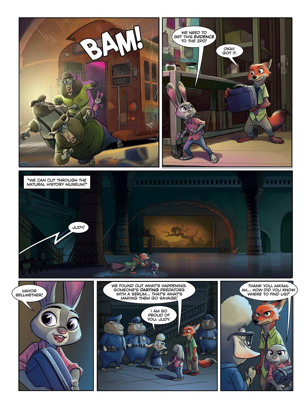 Read online Disney Zootopia comic -  Issue # Full - 43