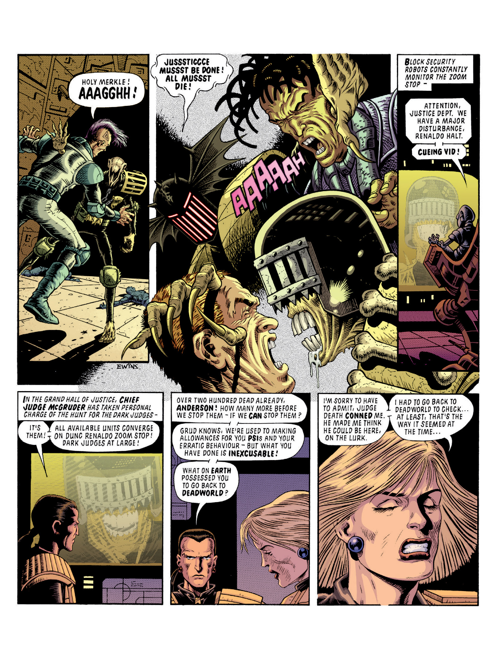 Read online Essential Judge Dredd: Dredd Vs Death comic -  Issue # TPB (Part 1) - 79
