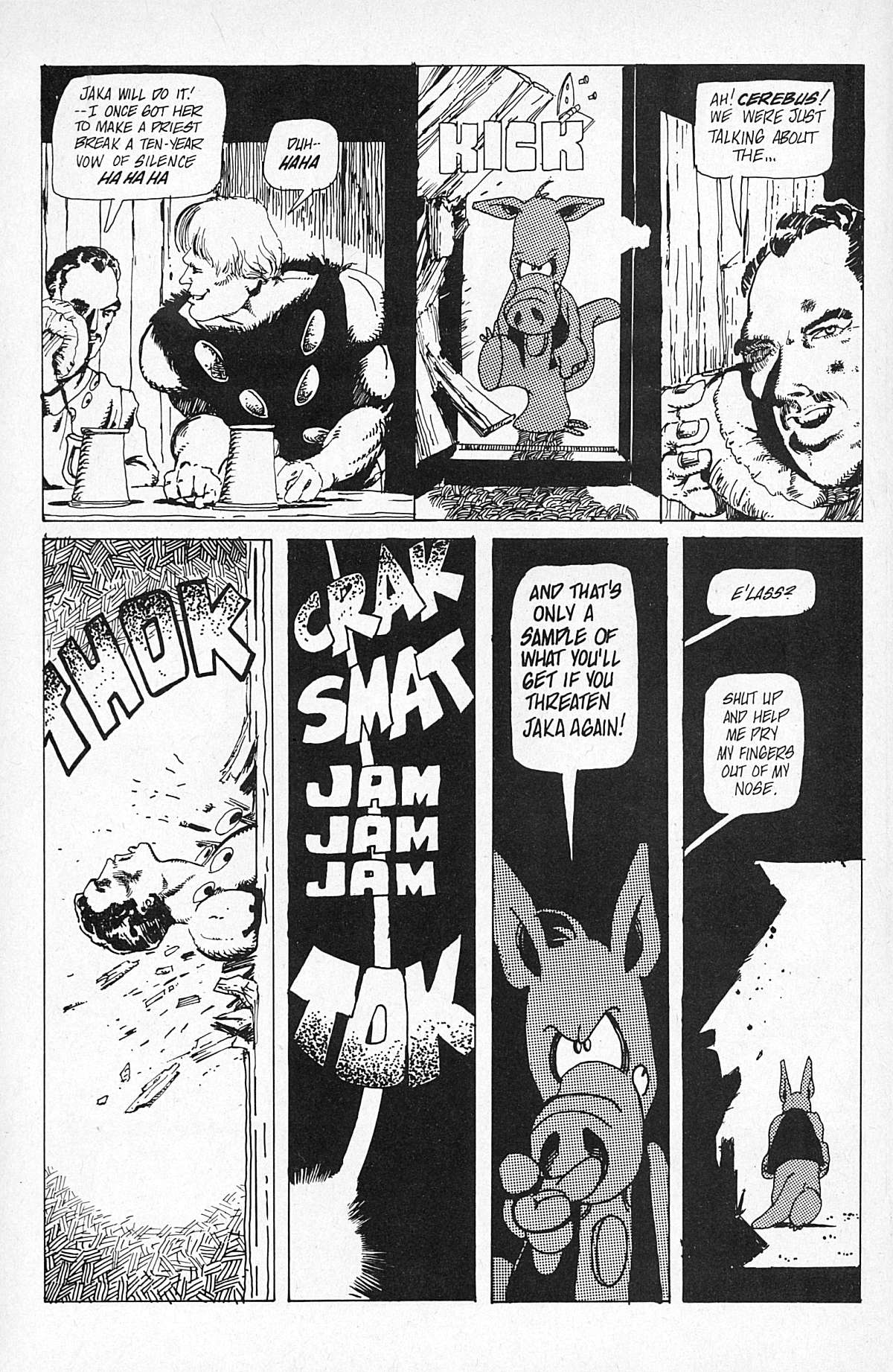 Read online Cerebus comic -  Issue #6 - 17