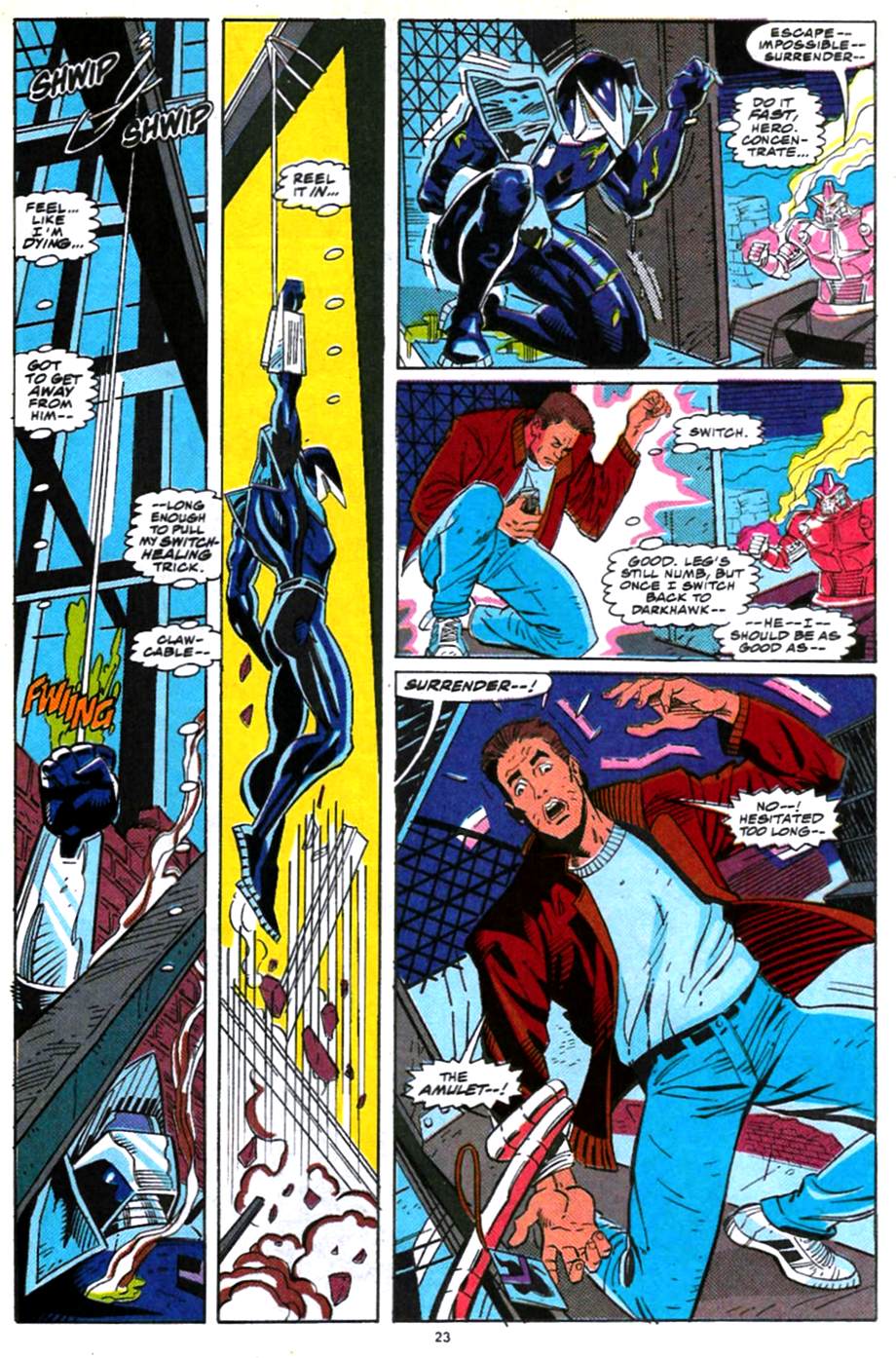 Read online Darkhawk (1991) comic -  Issue #23 - 17