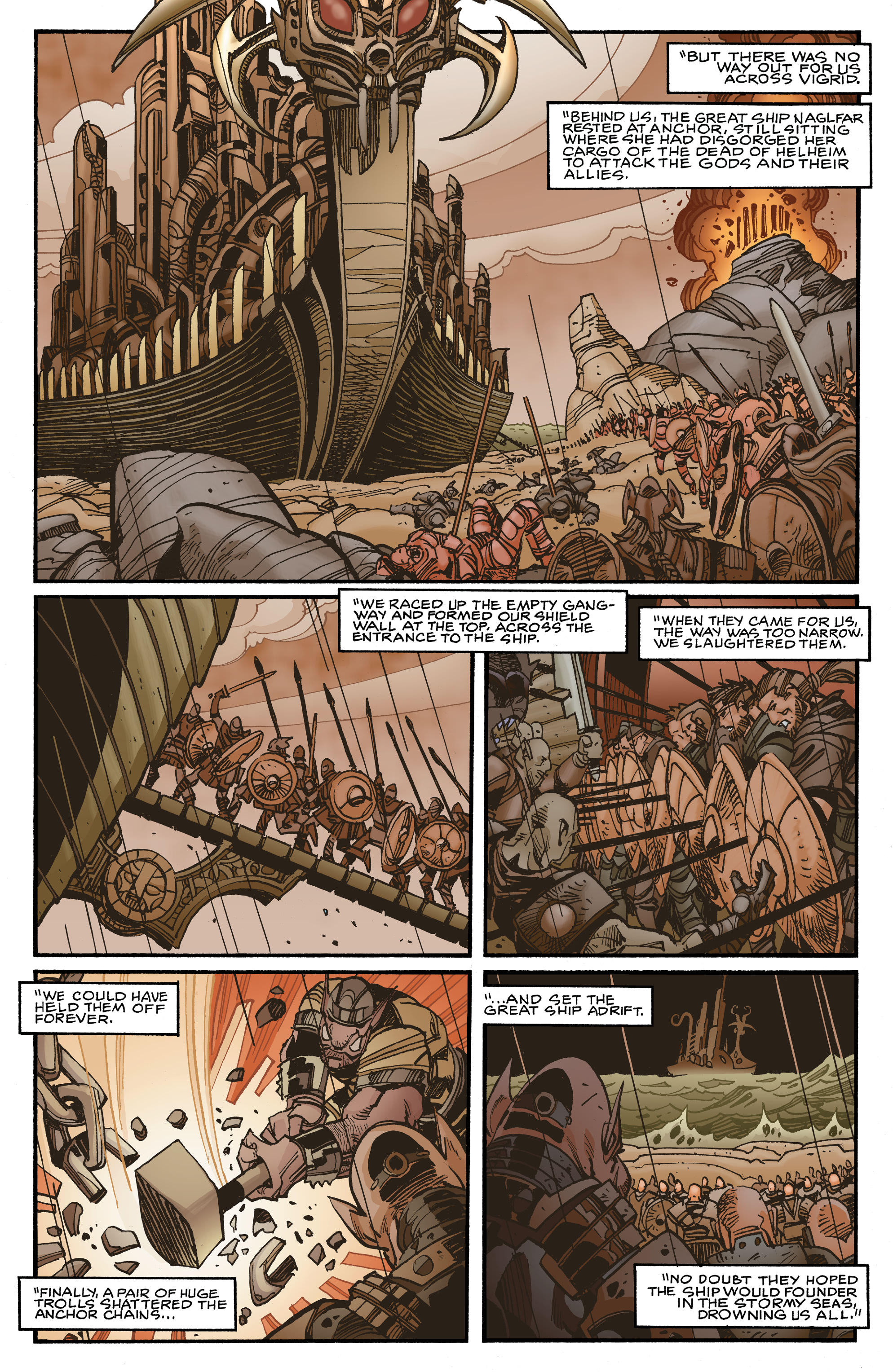 Read online Ragnarok: The Breaking of Helheim comic -  Issue #4 - 13