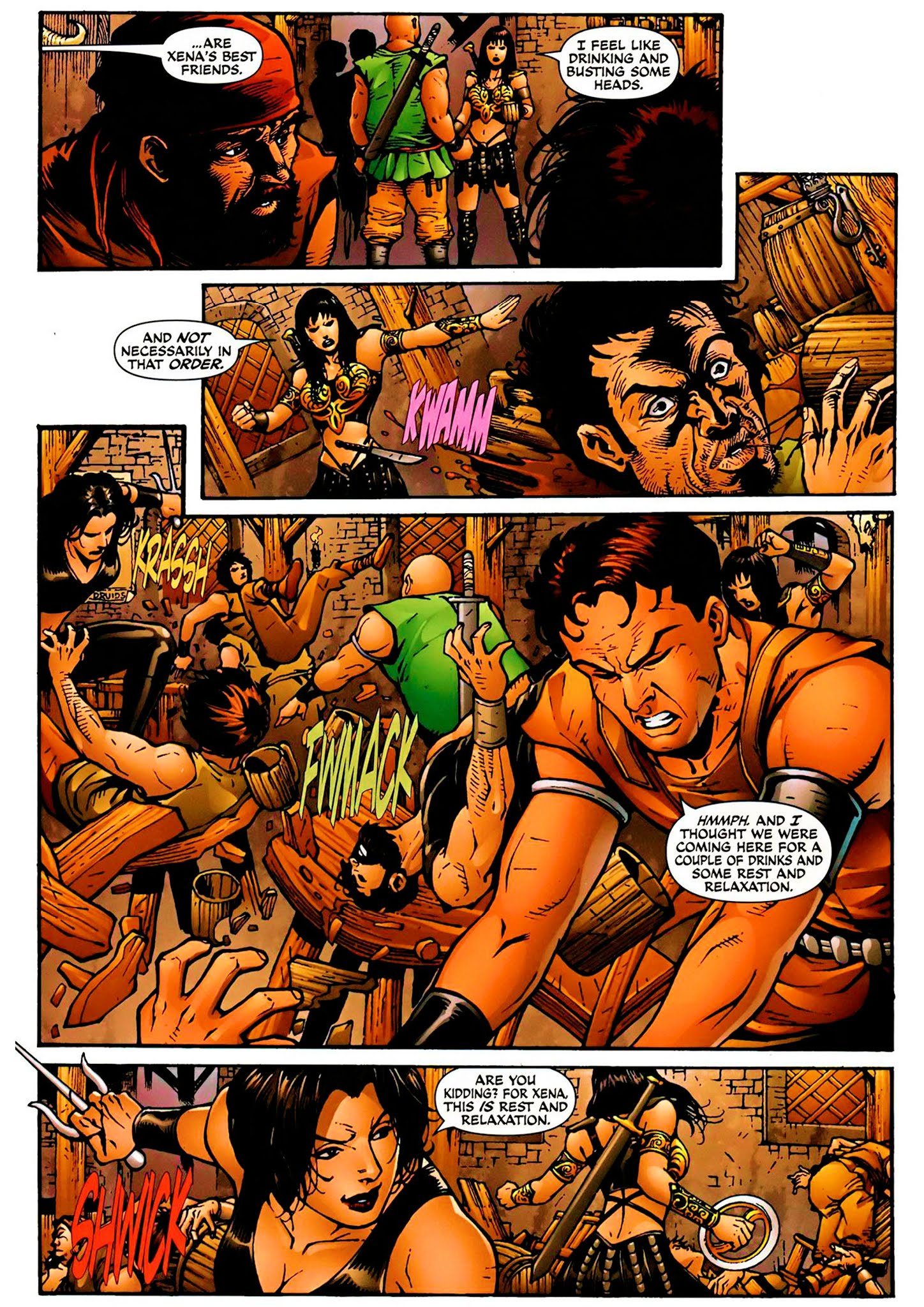 Read online Xena: Warrior Princess - Dark Xena comic -  Issue #1 - 21