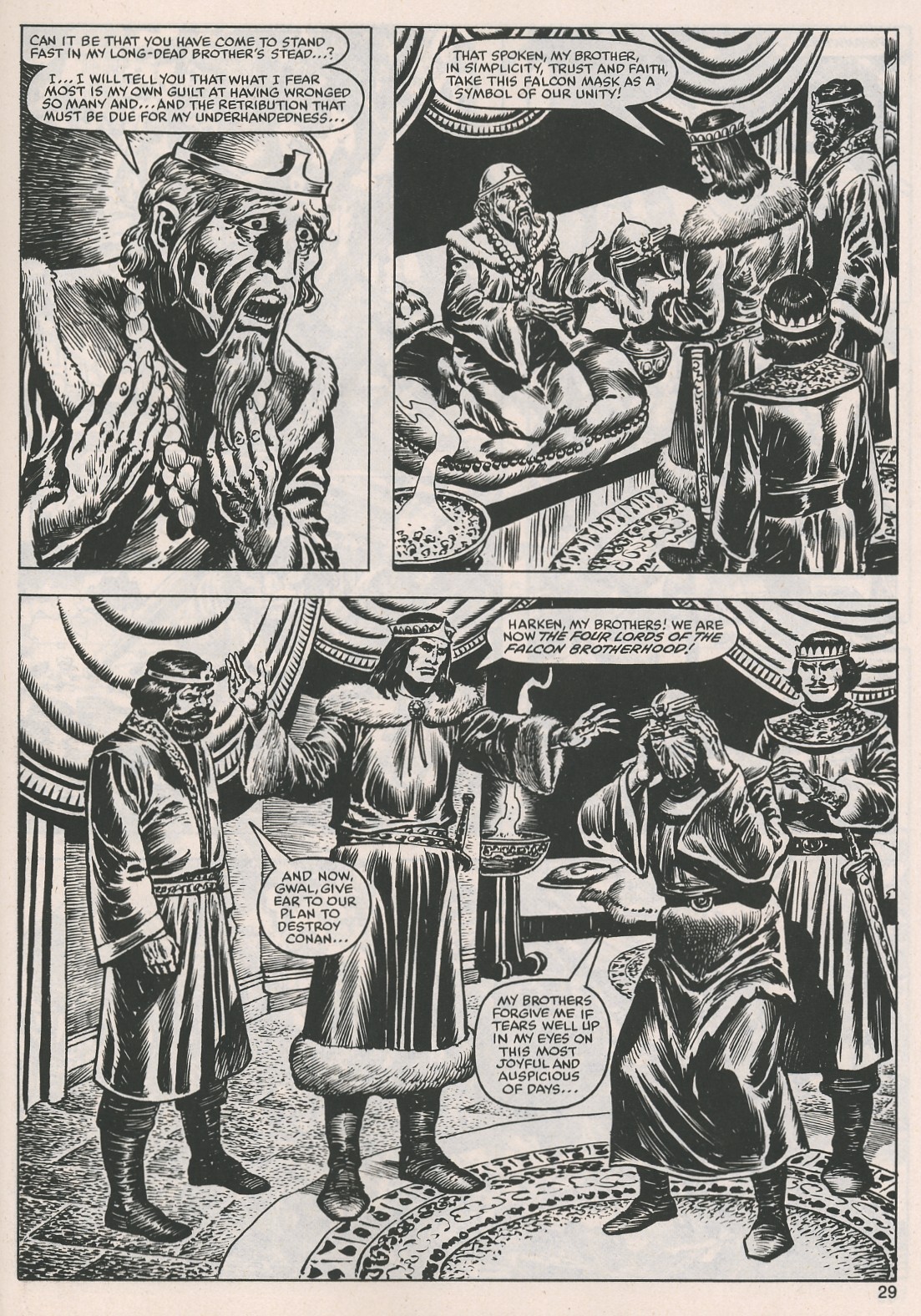 The Savage Sword Of Conan issue 116 - Page 29