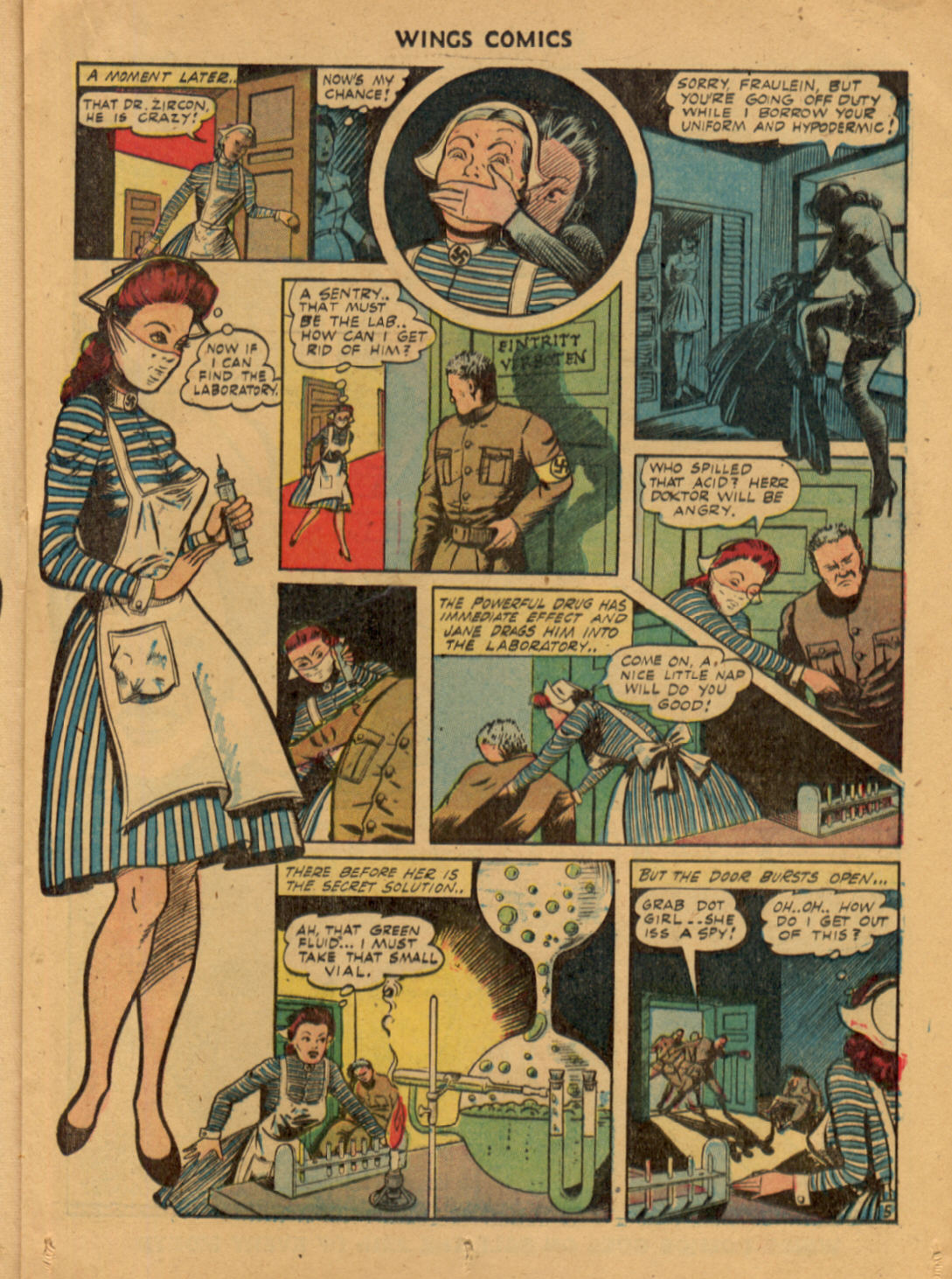 Read online Wings Comics comic -  Issue #38 - 33