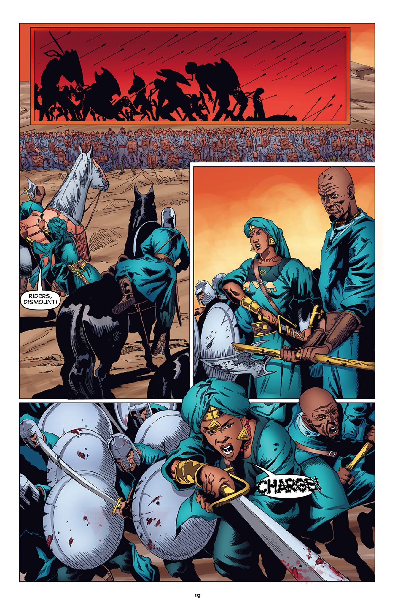 Read online Malika: Warrior Queen comic -  Issue # TPB 1 (Part 1) - 21
