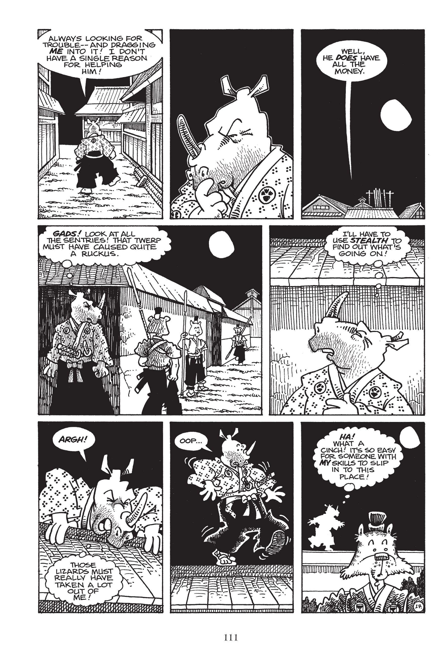 Read online Usagi Yojimbo (1987) comic -  Issue # _TPB 7 - 104