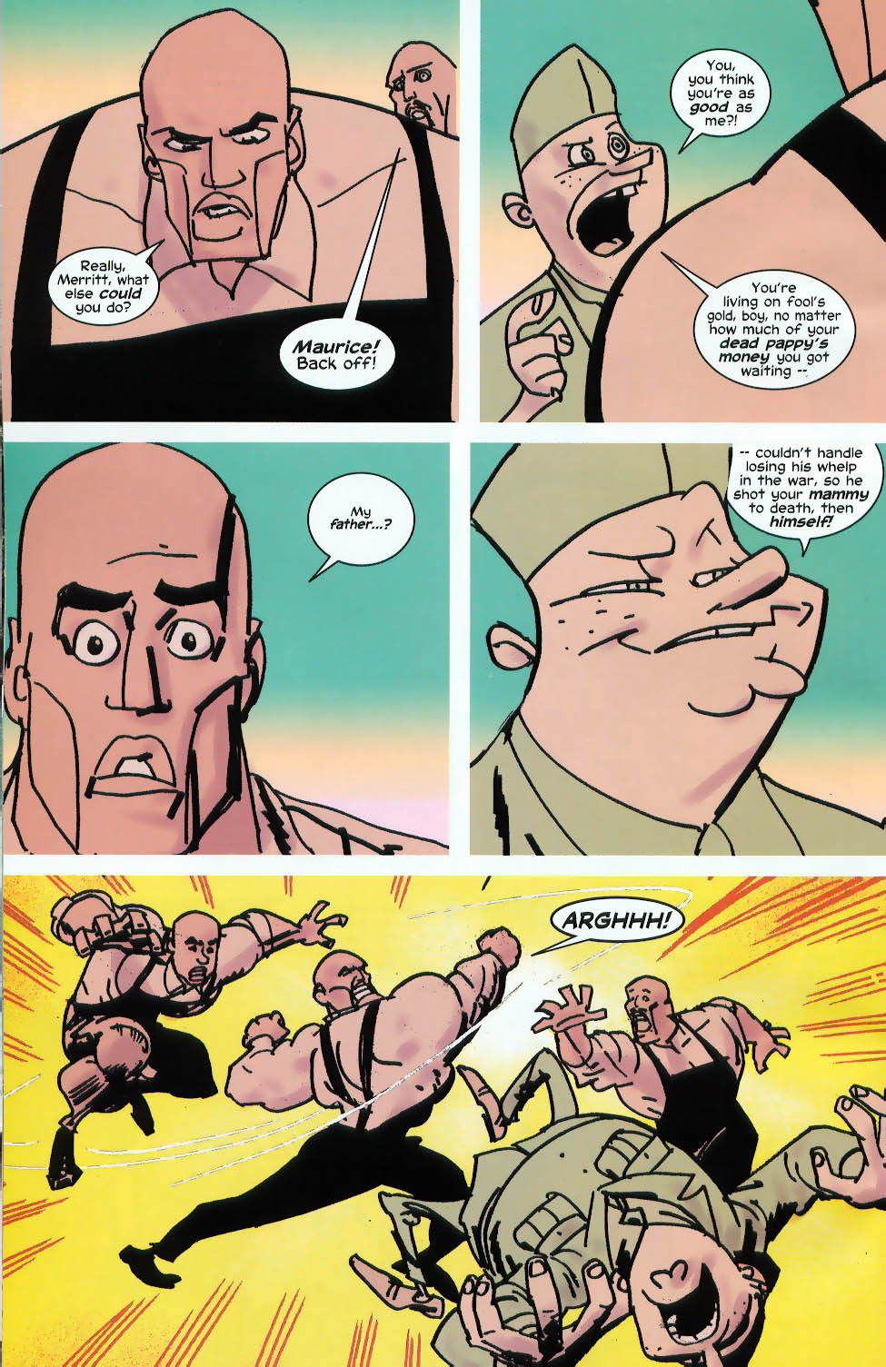 Read online Truth: Red, White & Black comic -  Issue #4 - 17