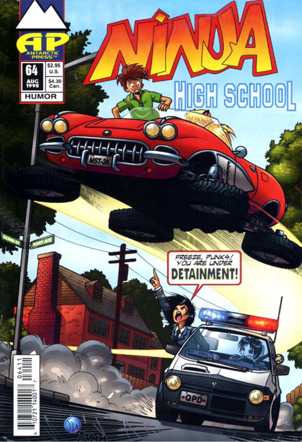 Read online Ninja High School (1986) comic -  Issue #64 - 1