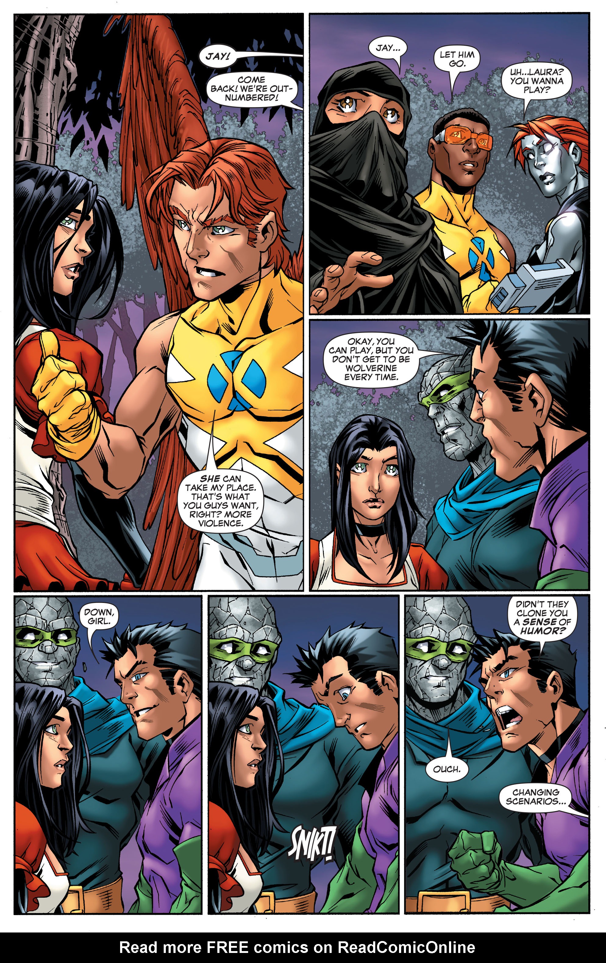 Read online New X-Men (2004) comic -  Issue #22 - 10