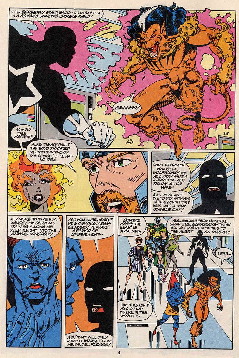 Read online Guardians of the Galaxy (1990) comic -  Issue #52 - 5