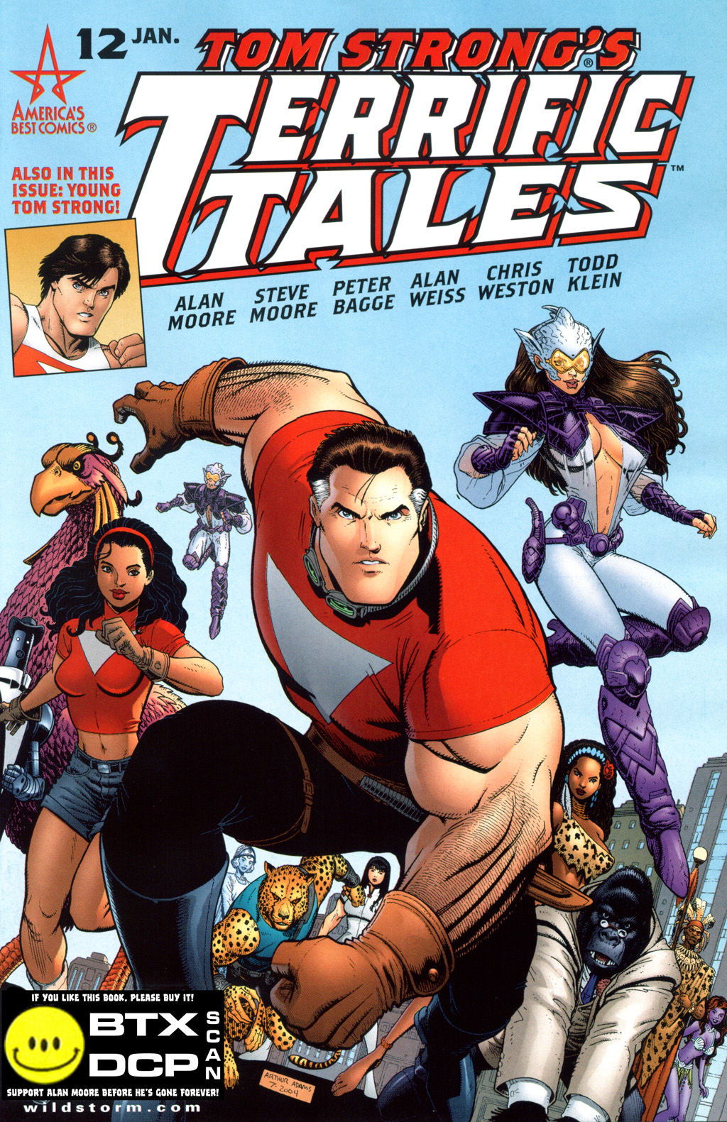 Read online Tom Strong's Terrific Tales comic -  Issue #12 - 1