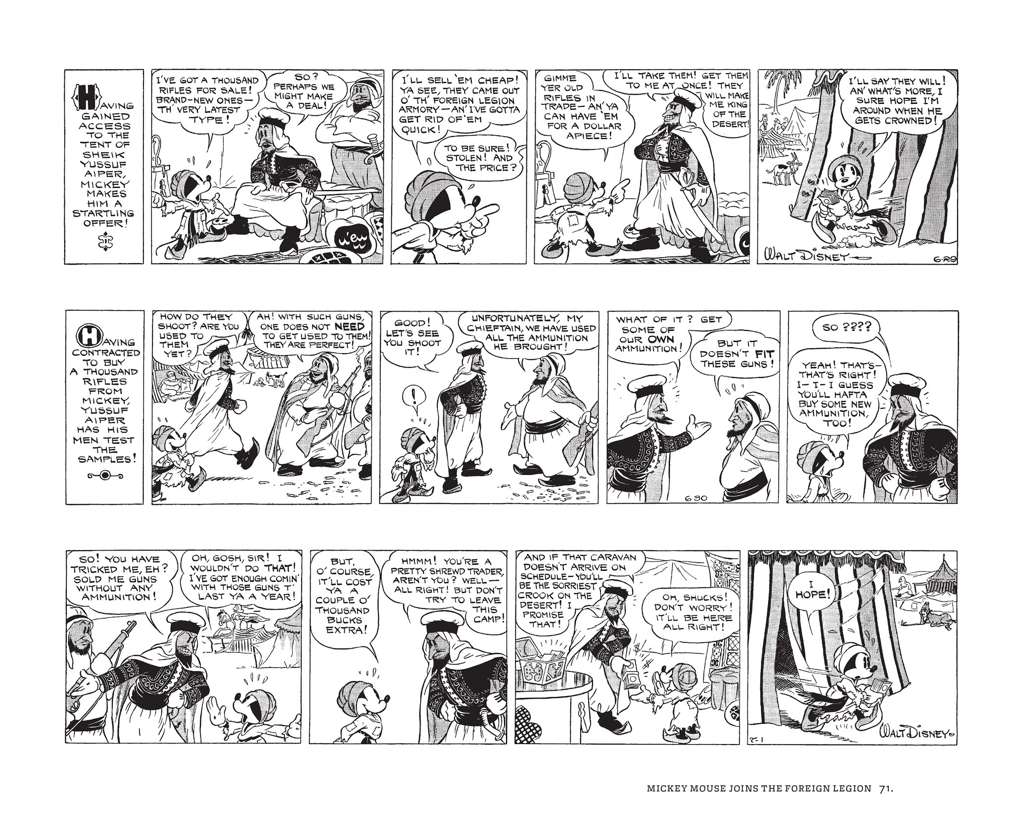 Read online Walt Disney's Mickey Mouse by Floyd Gottfredson comic -  Issue # TPB 4 (Part 1) - 71