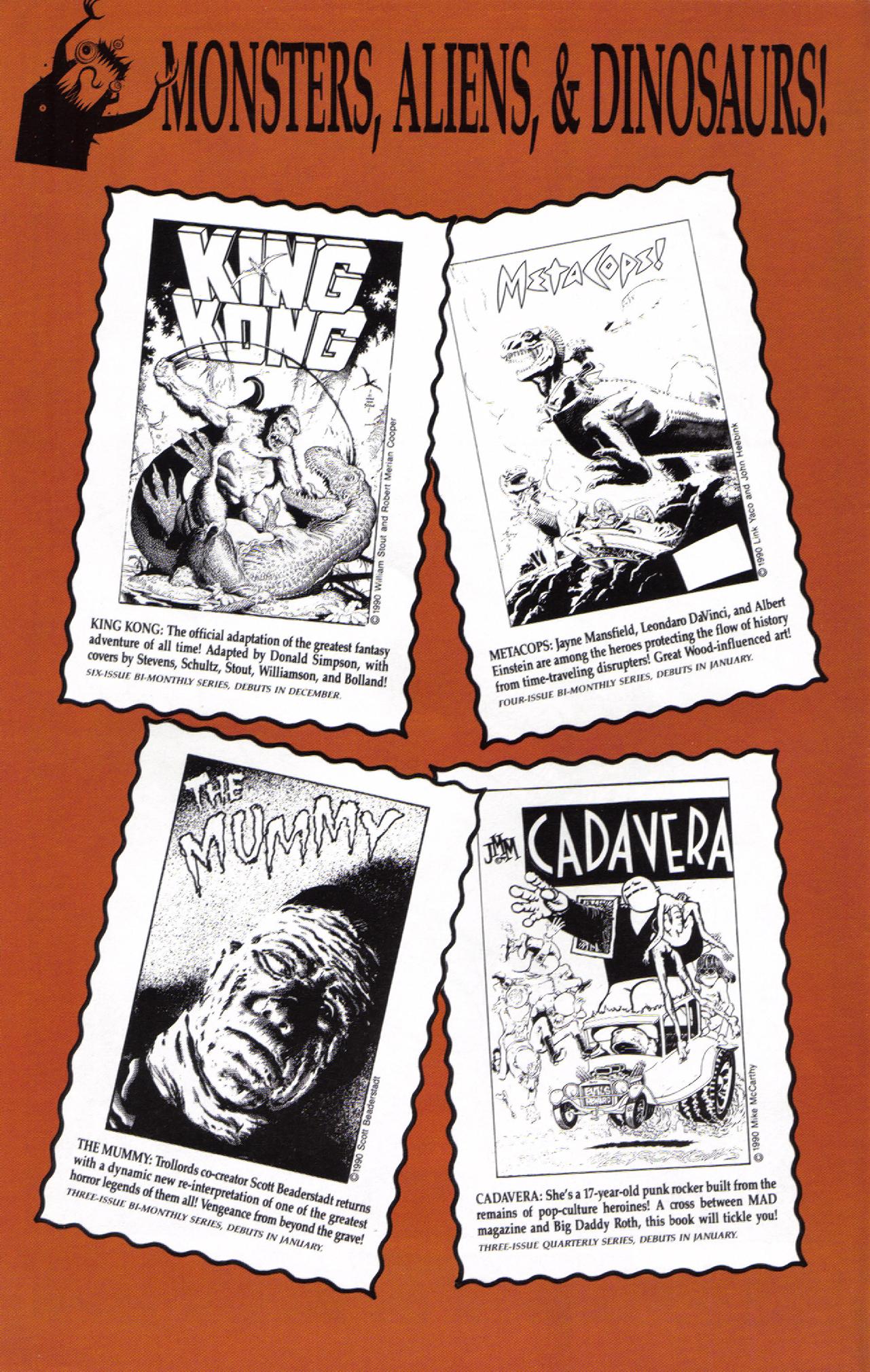 Read online King Kong (1991) comic -  Issue #4 - 21