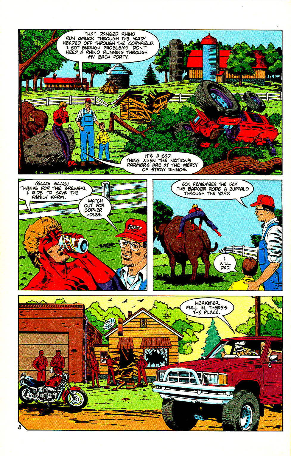 Read online The Badger comic -  Issue #17 - 10