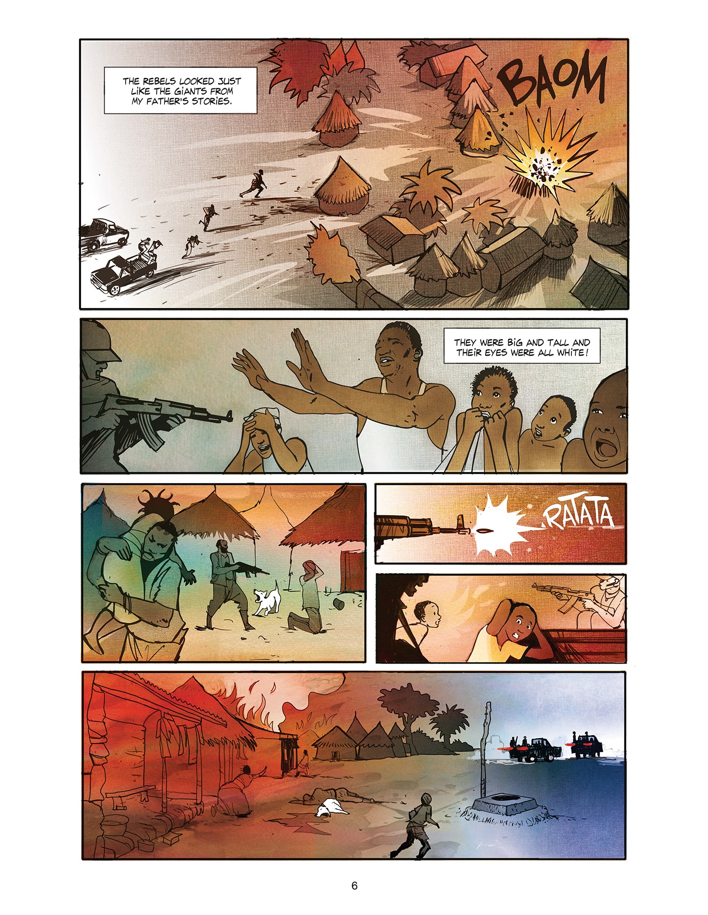 Read online Tamba, Child Soldier comic -  Issue # TPB - 7