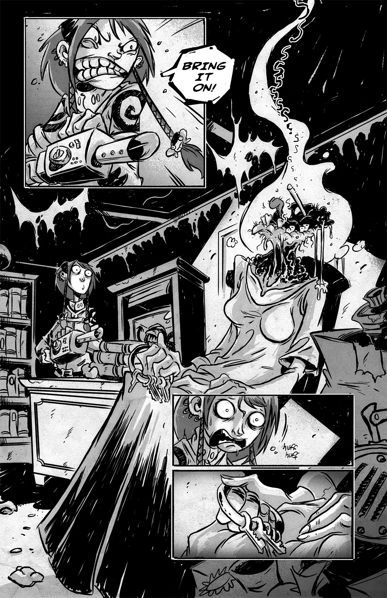 Read online Eldritch! comic -  Issue #3 - 7
