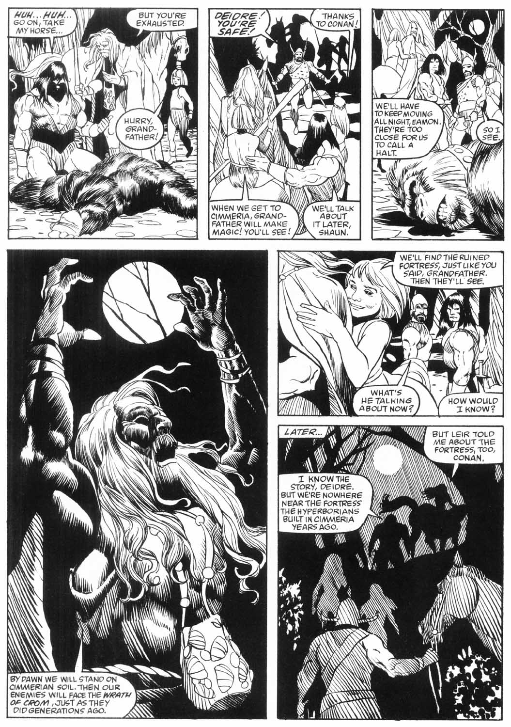 Read online The Savage Sword Of Conan comic -  Issue #157 - 39