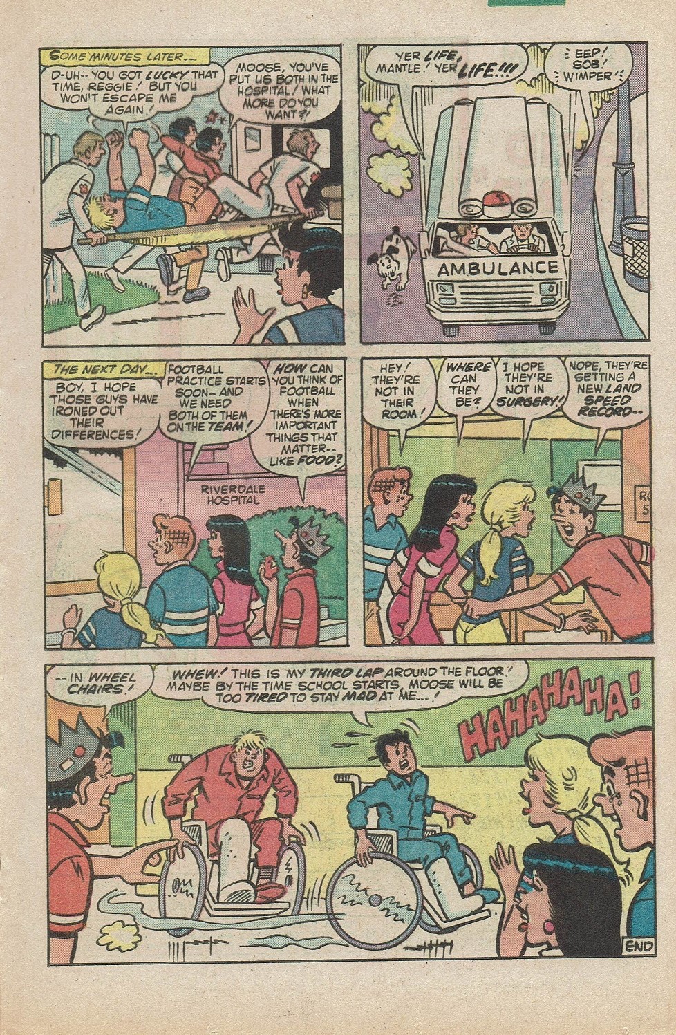 Read online Archie at Riverdale High (1972) comic -  Issue #105 - 17