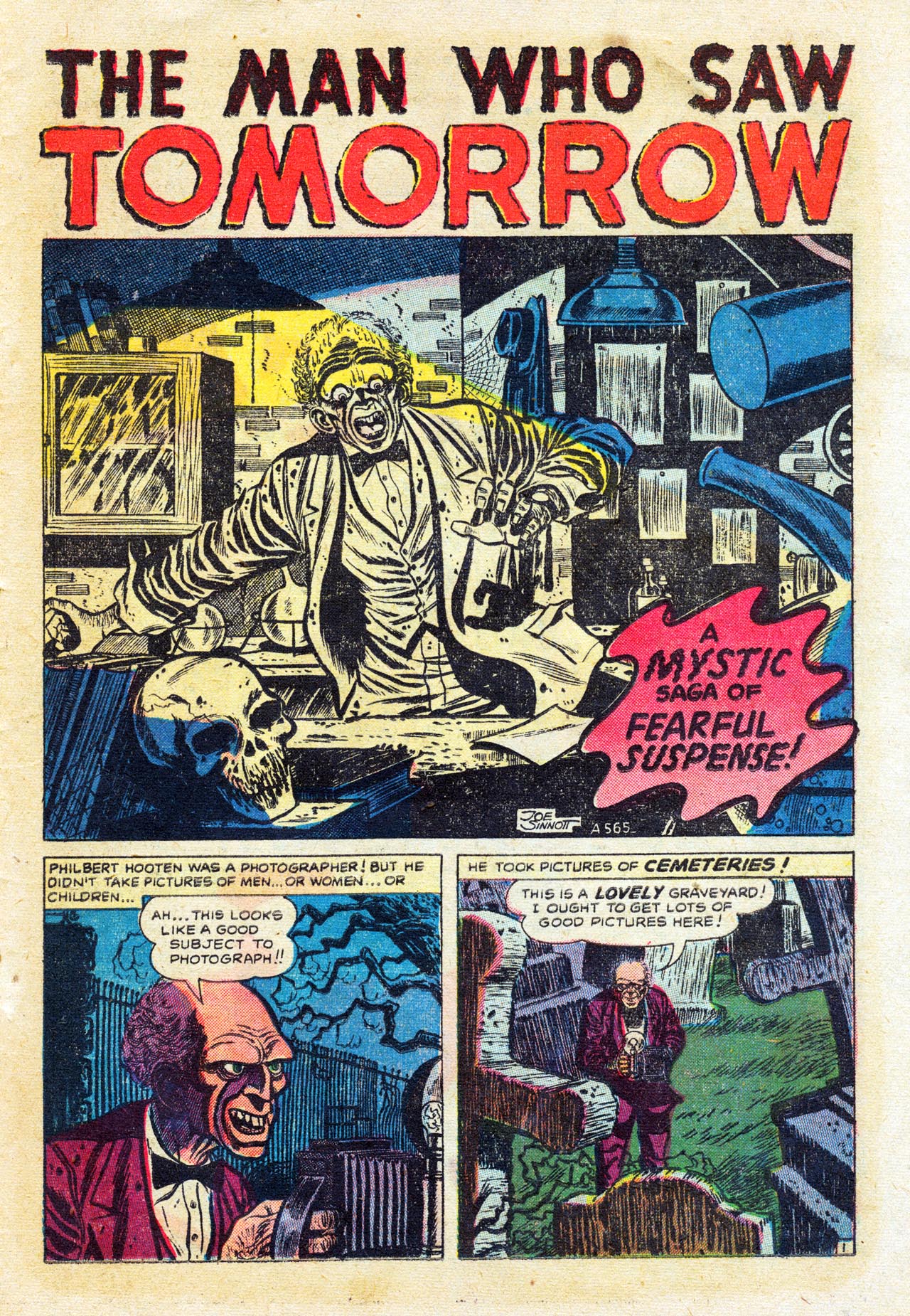 Read online Mystic (1951) comic -  Issue #10 - 25