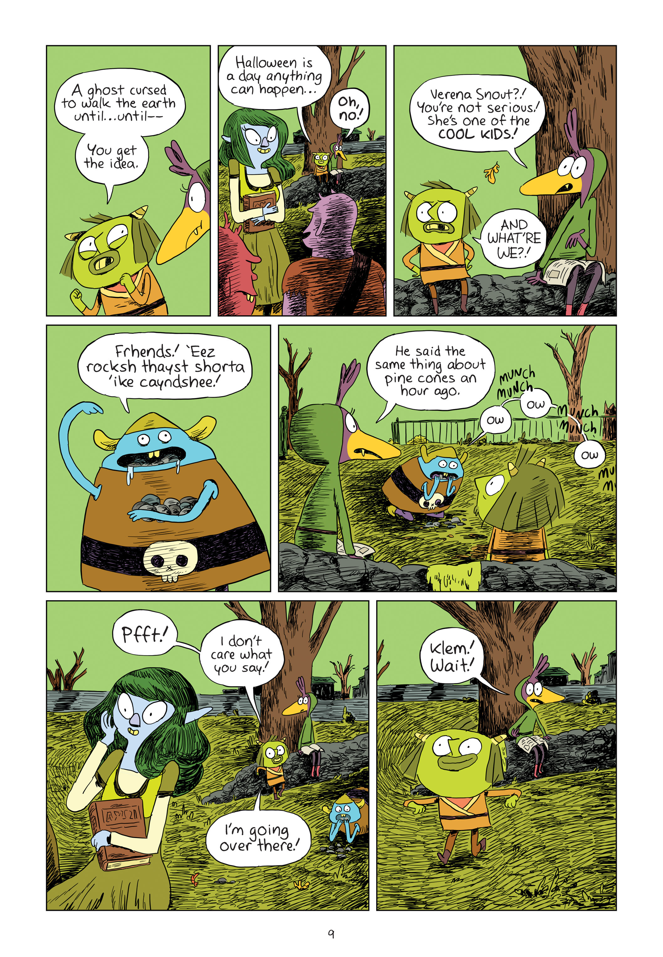 Read online Costume Quest: Invasion of the Candy Snatchers comic -  Issue # Full - 9