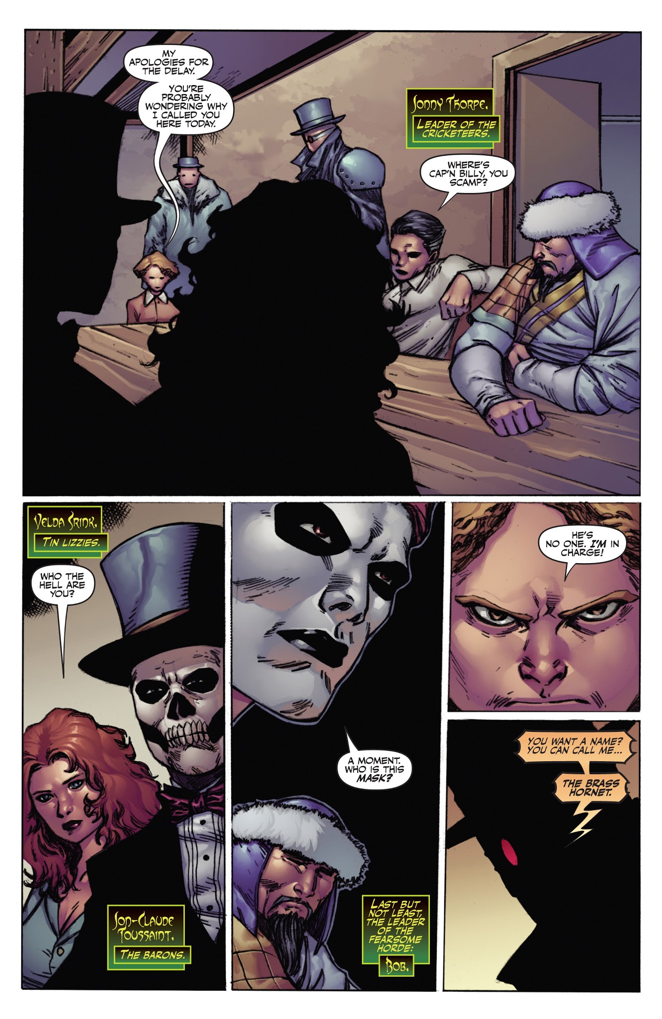 Read online Legenderry: Green Hornet comic -  Issue #2 - 21