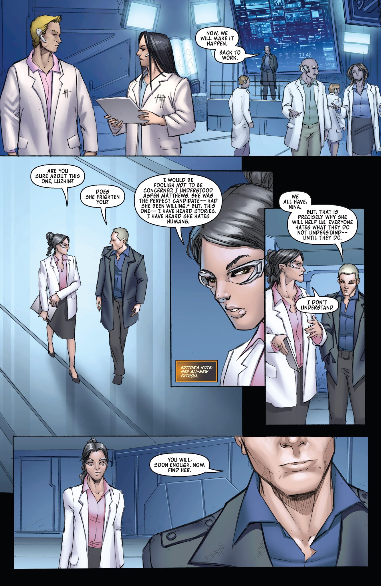 Read online Michael Turner's Fathom: Kiani (2014) comic -  Issue #1 - 6