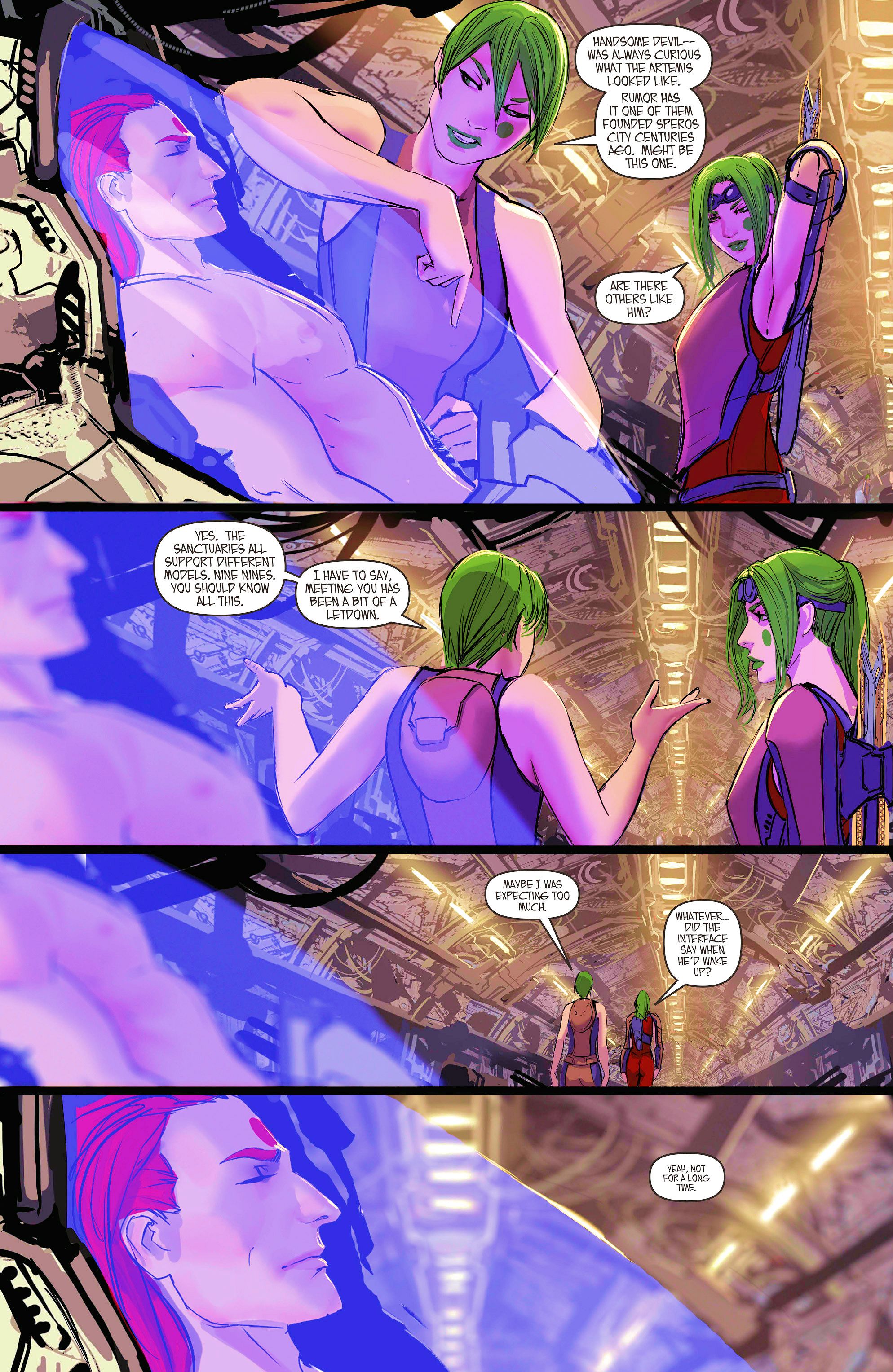 Read online Aphrodite IX (2013) comic -  Issue #7 - 18