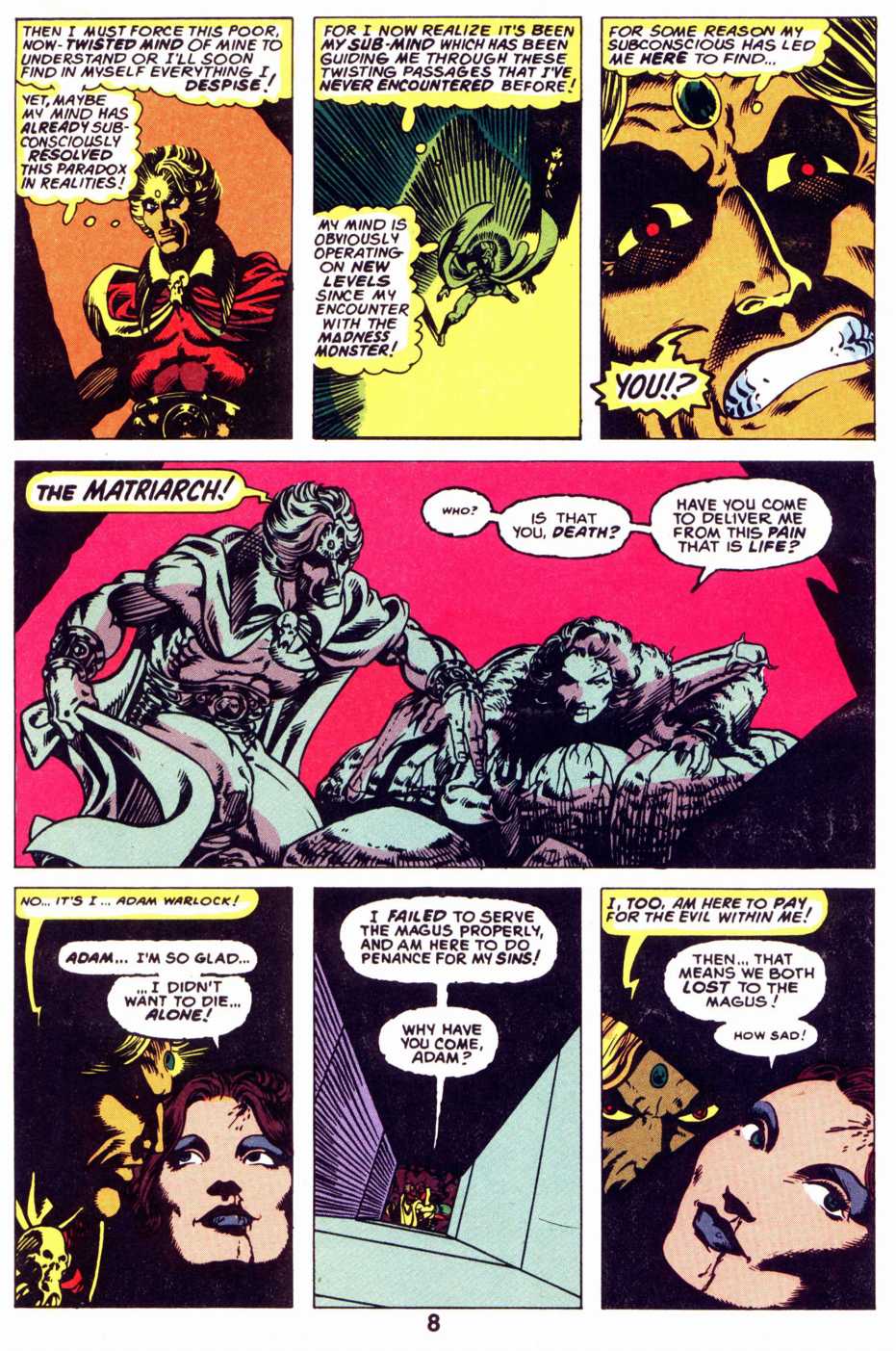 Read online Warlock (1982) comic -  Issue #3 - 10