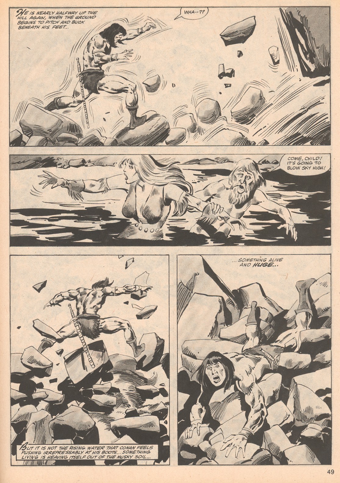 Read online The Savage Sword Of Conan comic -  Issue #70 - 49