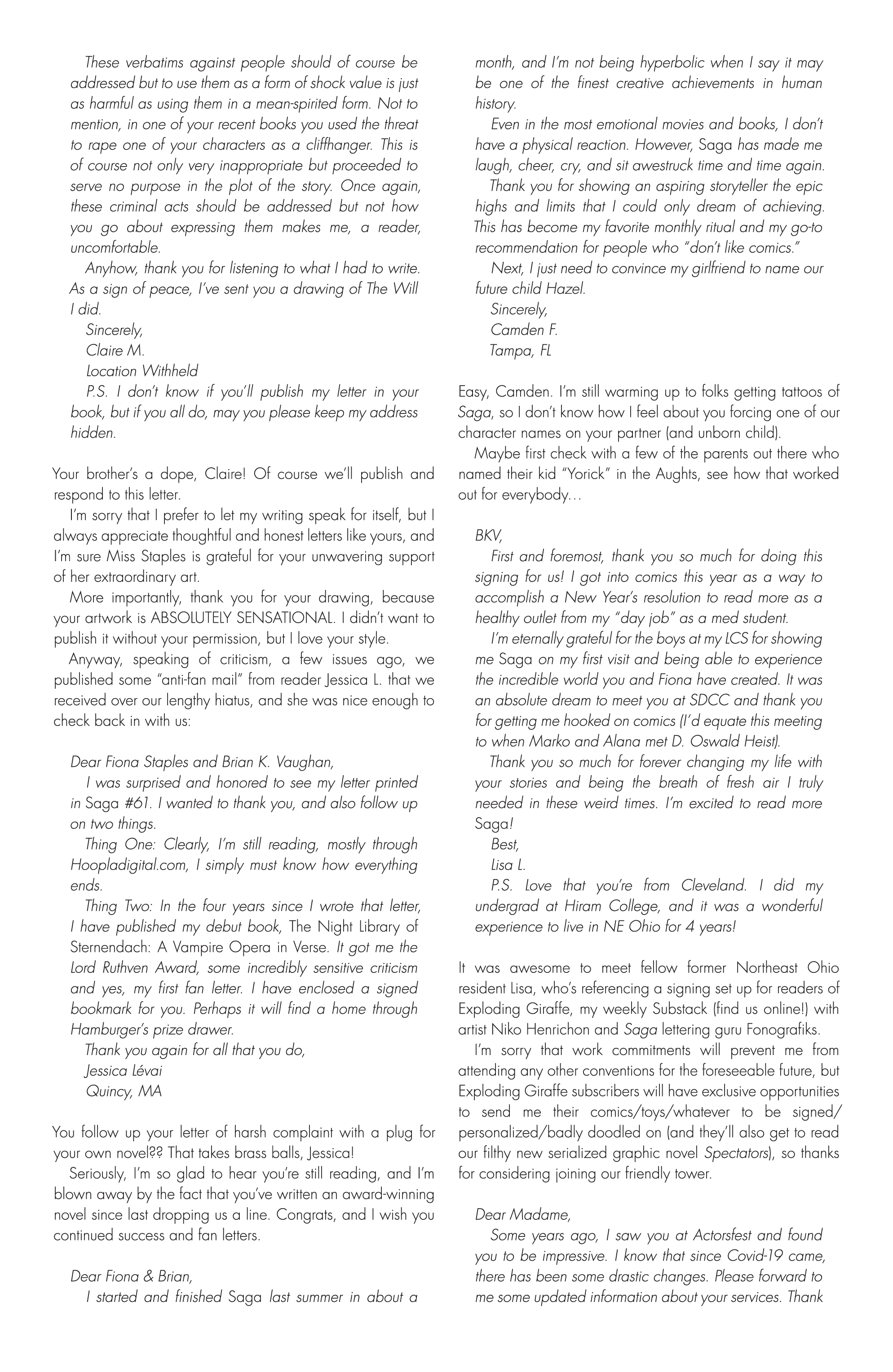 Read online Saga comic -  Issue #65 - 27