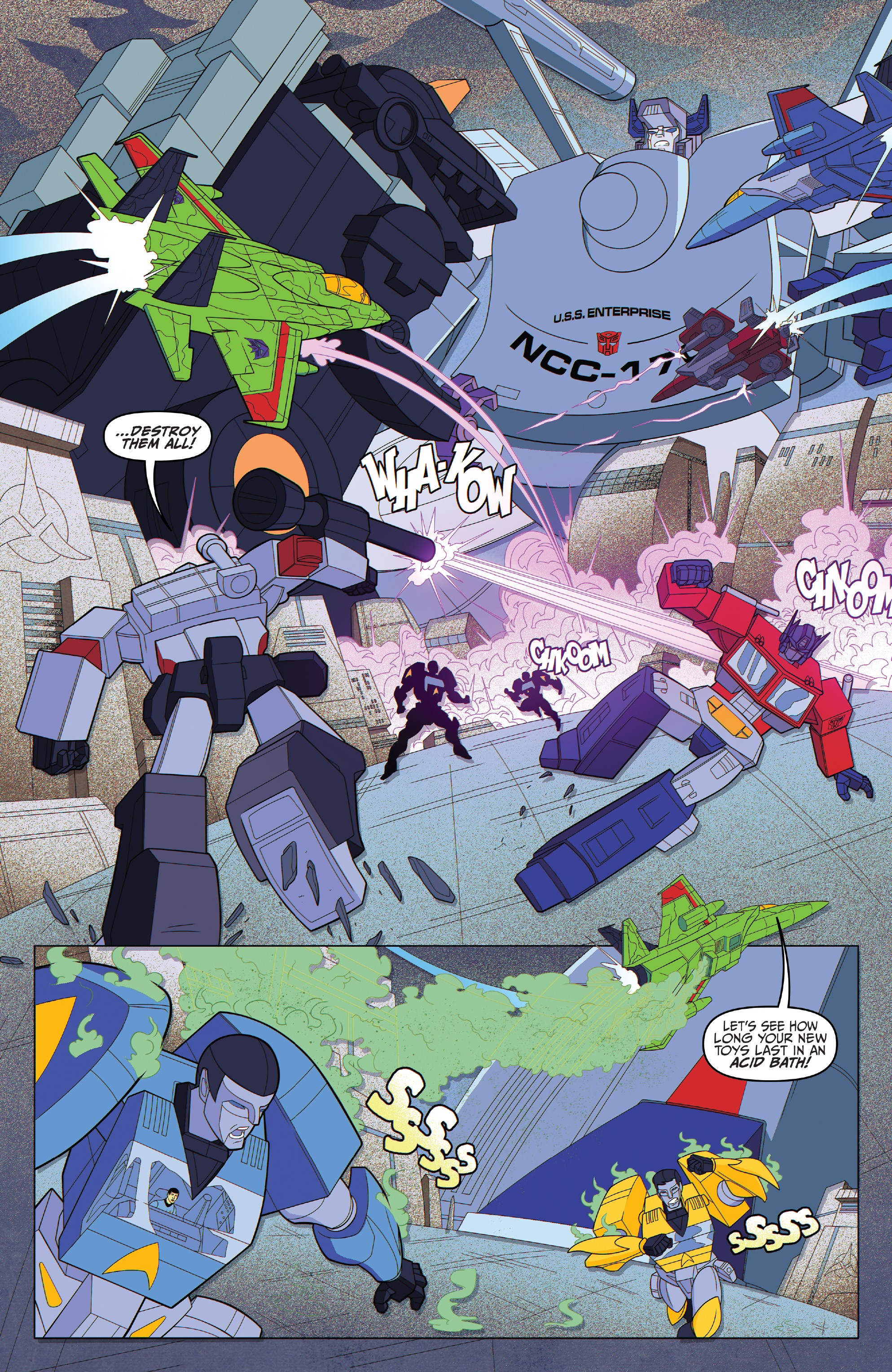 Read online Star Trek vs. Transformers comic -  Issue #5 - 14