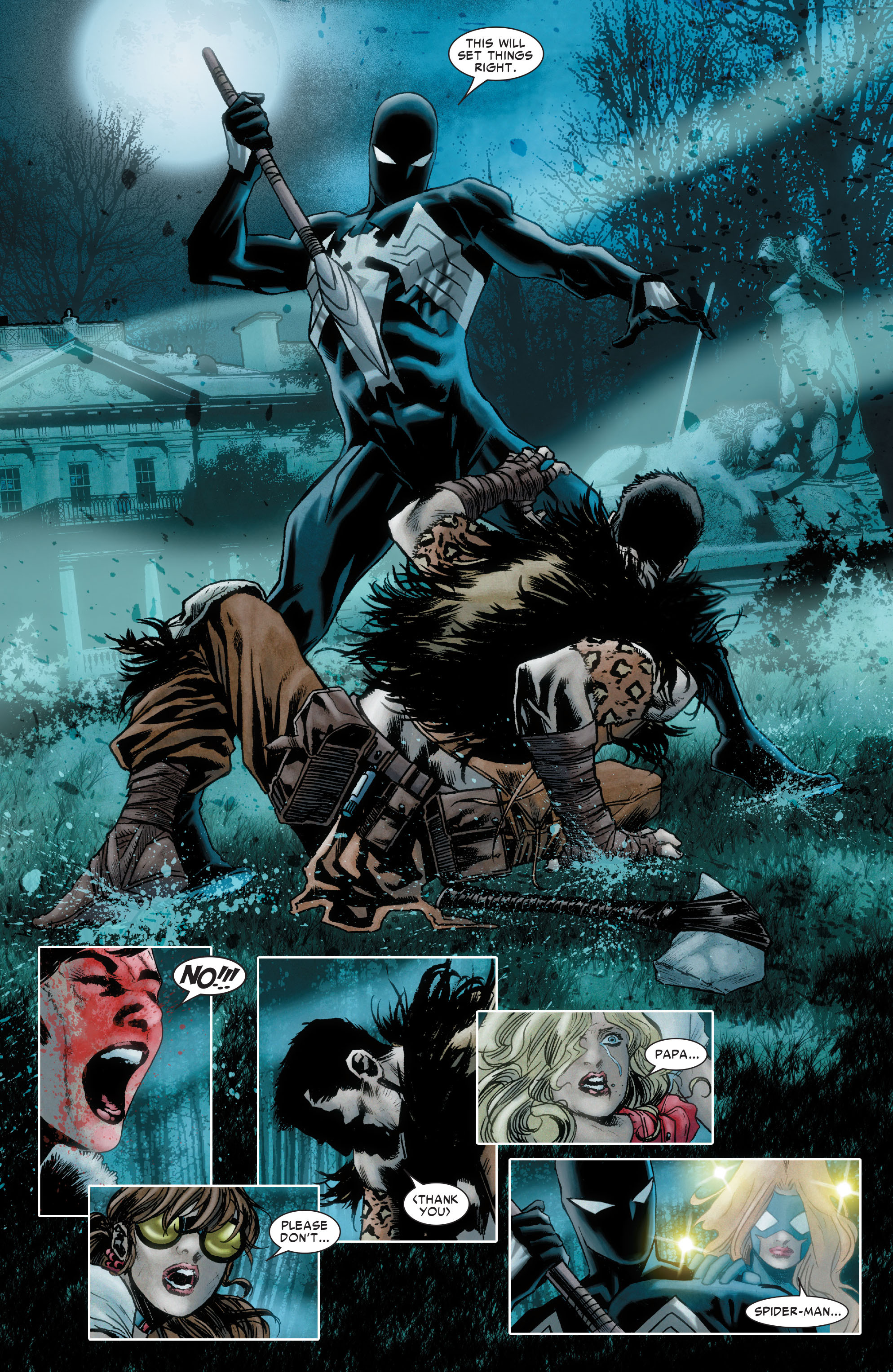 Read online Amazing Spider-Man: Grim Hunt comic -  Issue # TPB (Part 2) - 38