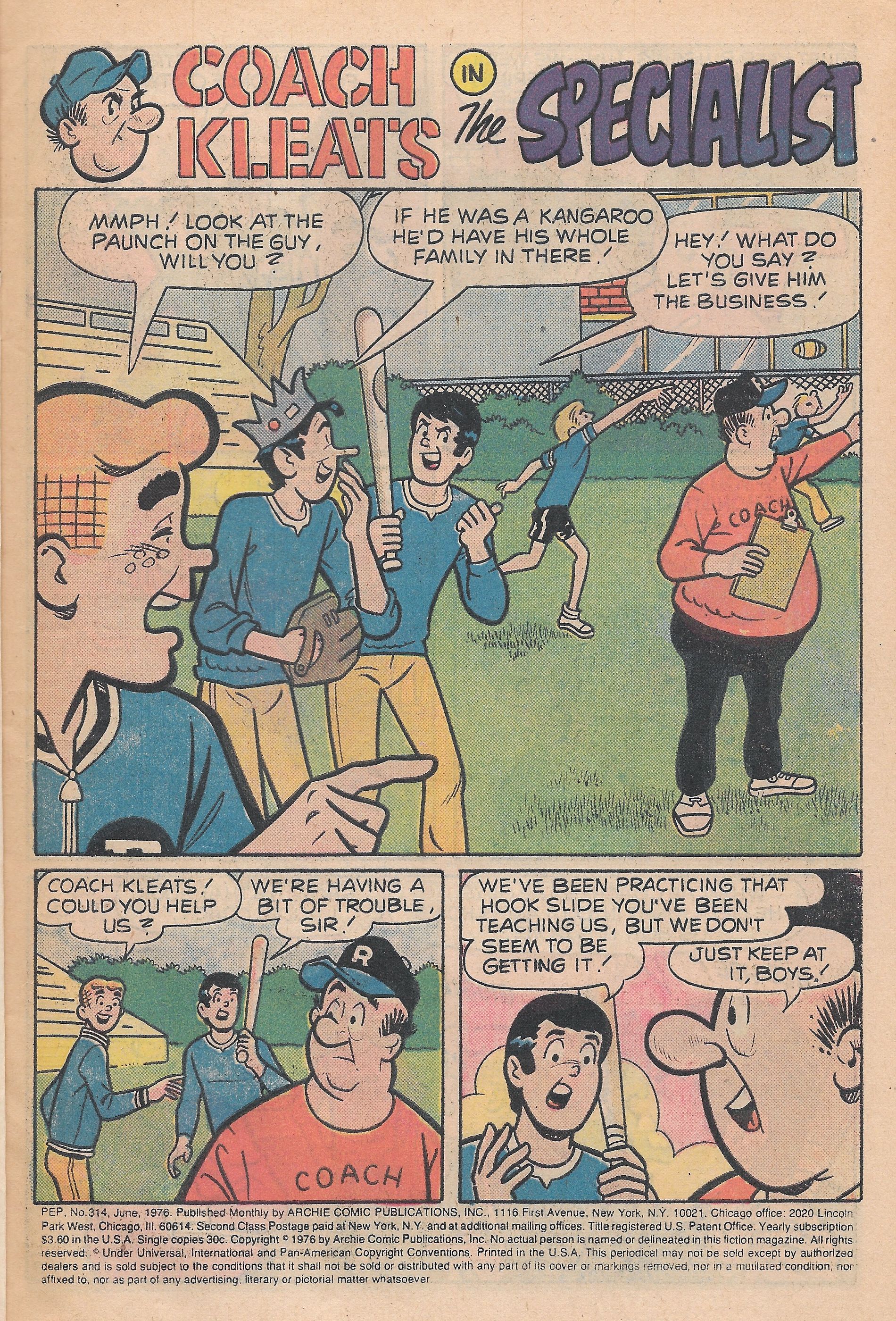 Read online Pep Comics comic -  Issue #314 - 3