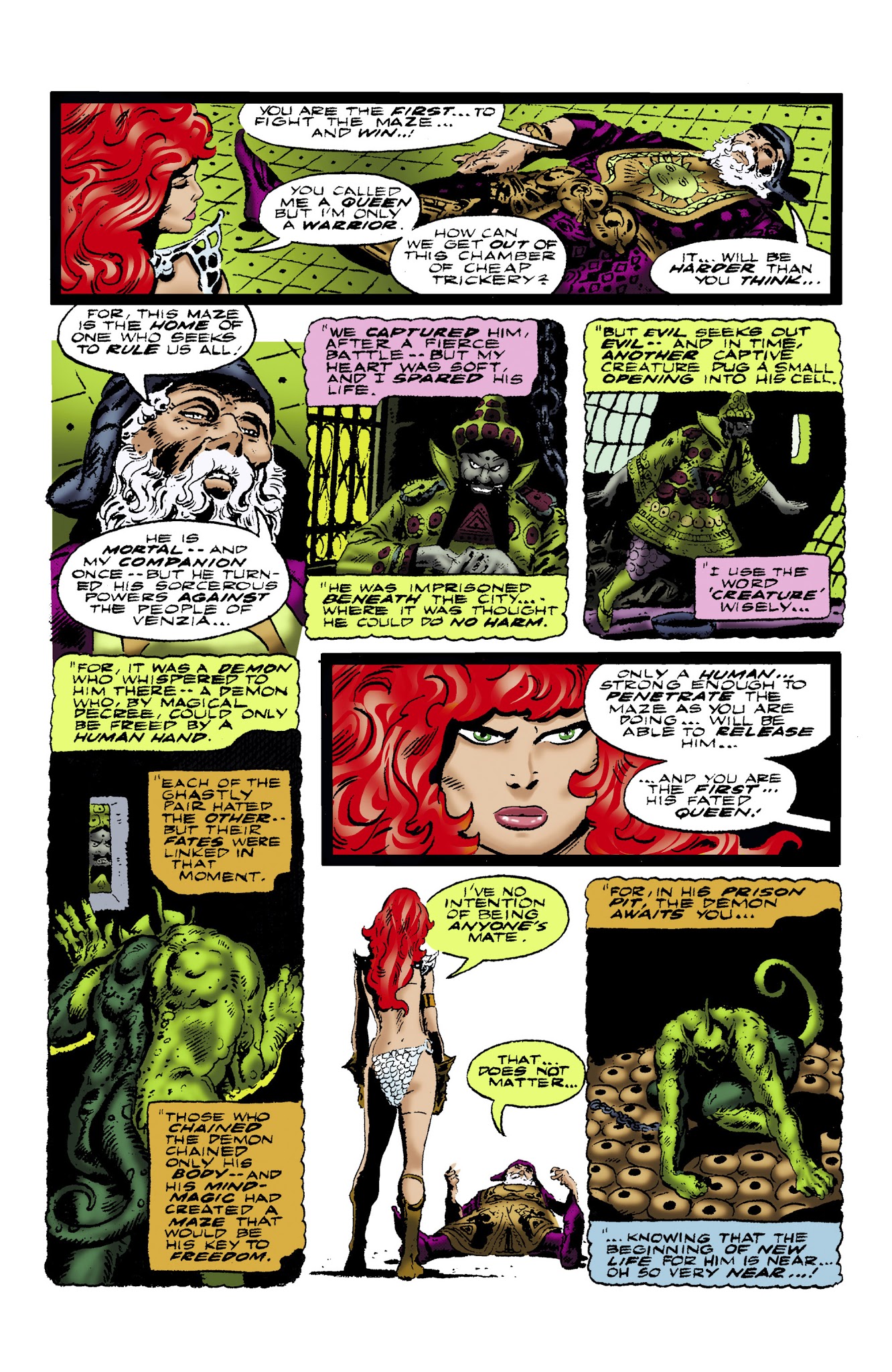 Read online The Adventures of Red Sonja comic -  Issue # TPB 2 - 32