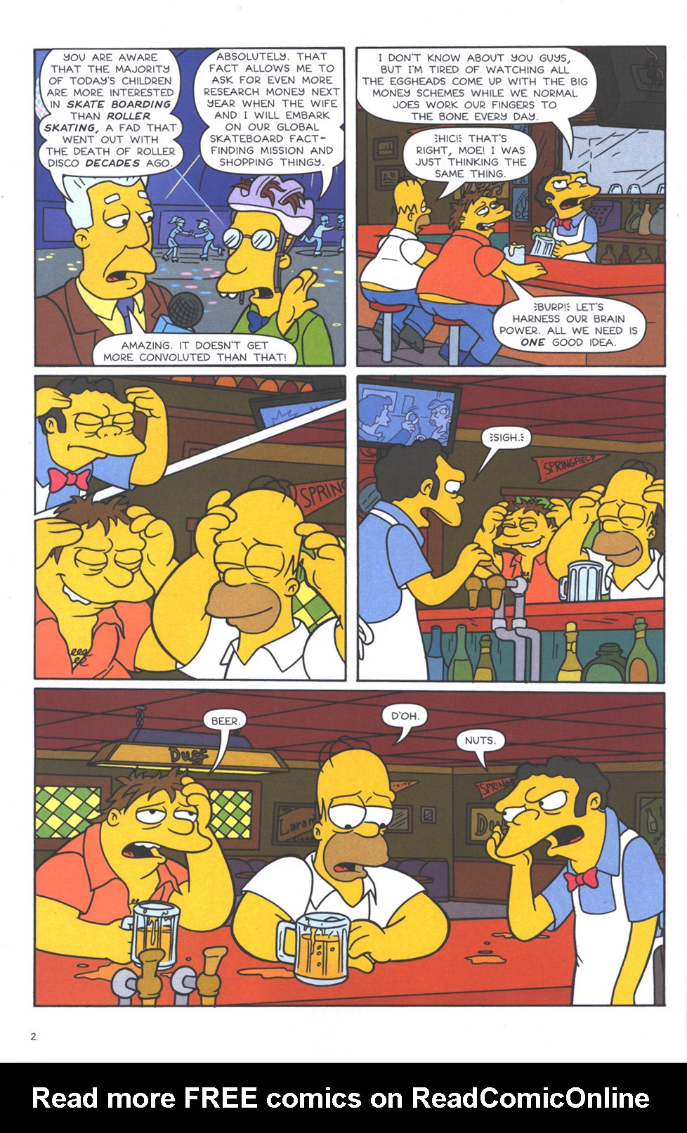 Read online The Simpsons Summer Shindig comic -  Issue #3 - 4