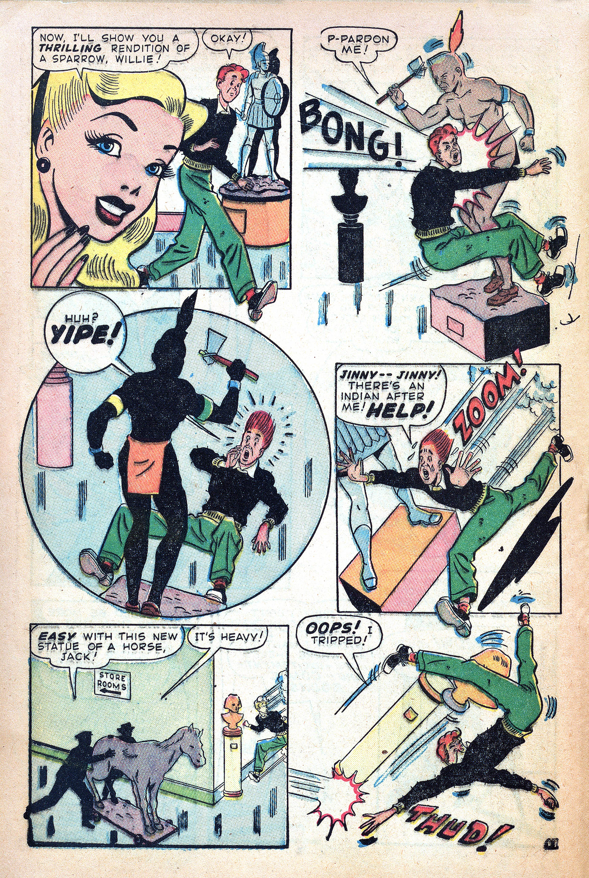 Read online Willie Comics (1946) comic -  Issue #9 - 44
