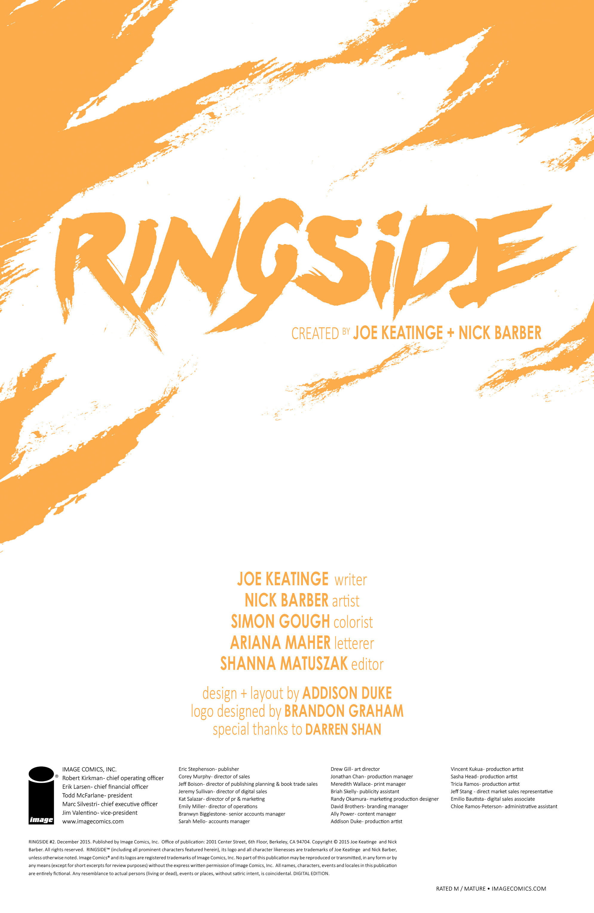 Read online Ringside comic -  Issue #2 - 32