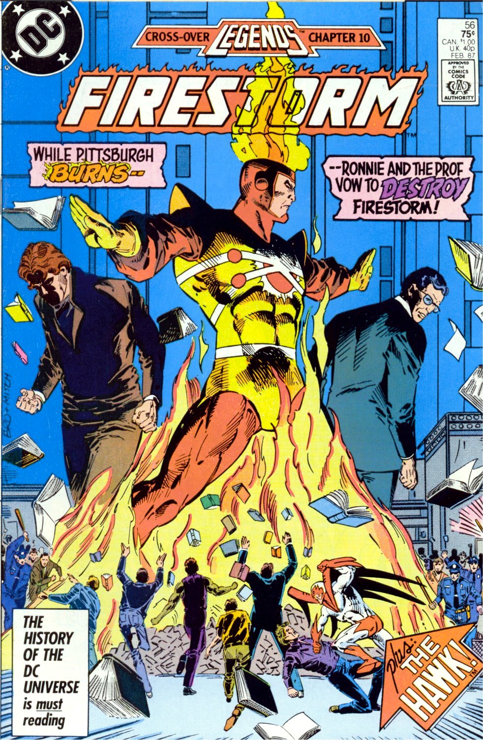 Read online The Fury of Firestorm comic -  Issue #56 - 1