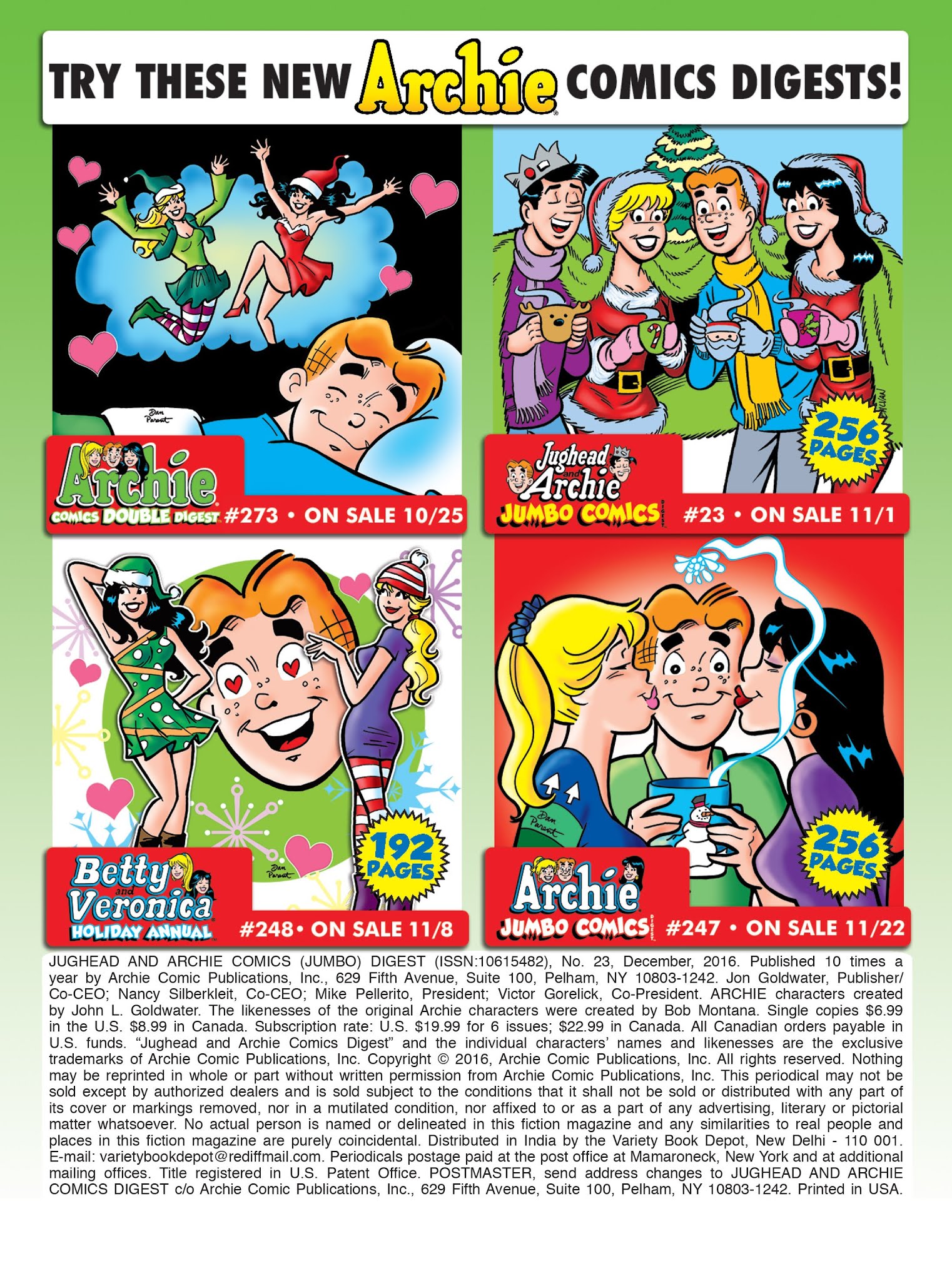 Read online Jughead and Archie Double Digest comic -  Issue #23 - 246