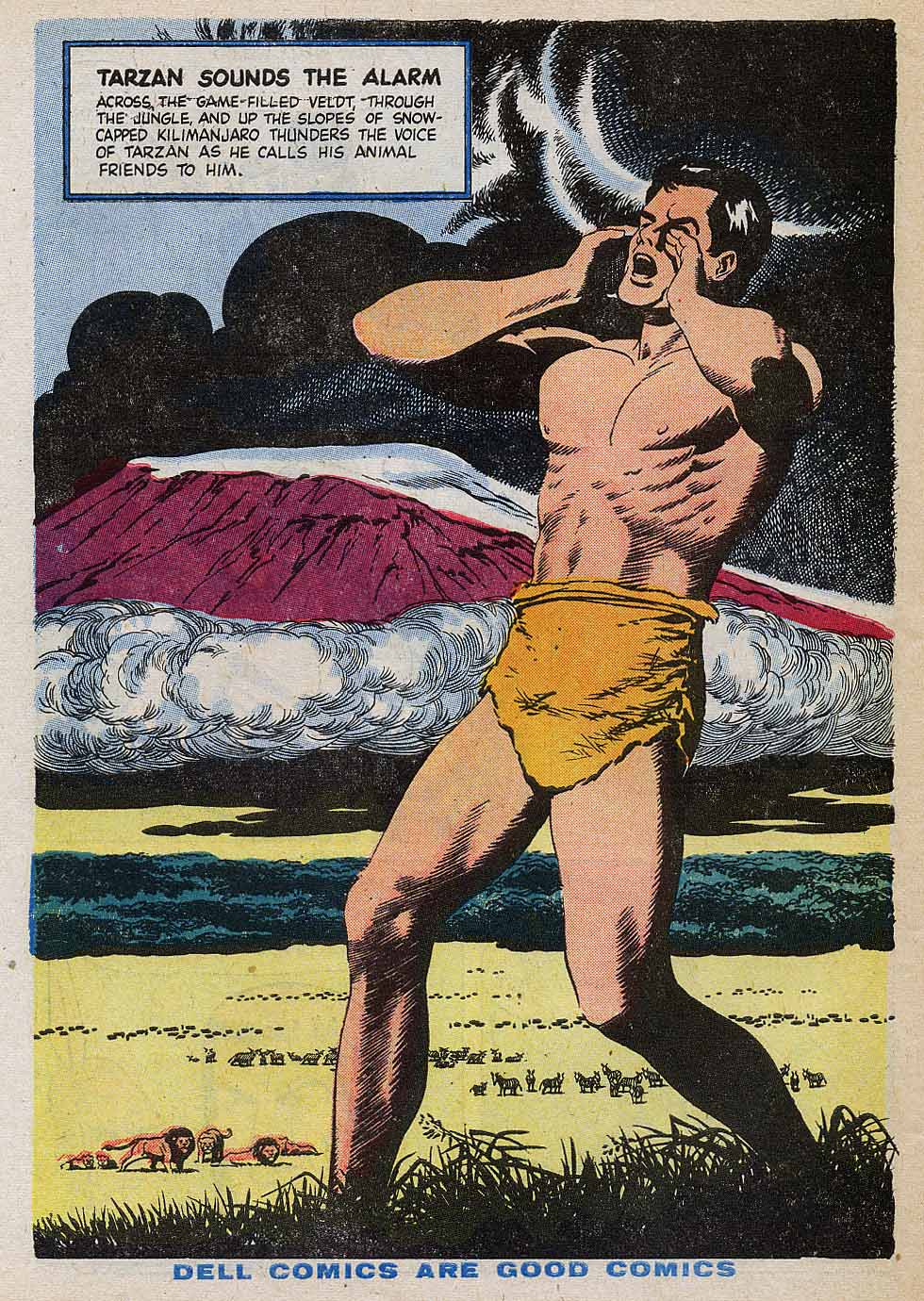 Read online Tarzan (1948) comic -  Issue #101 - 34