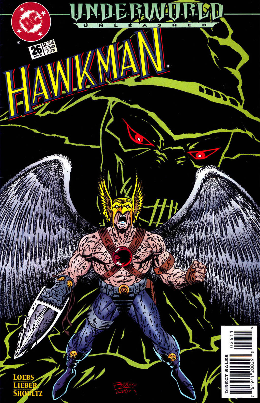 Read online Hawkman (1993) comic -  Issue #26 - 1