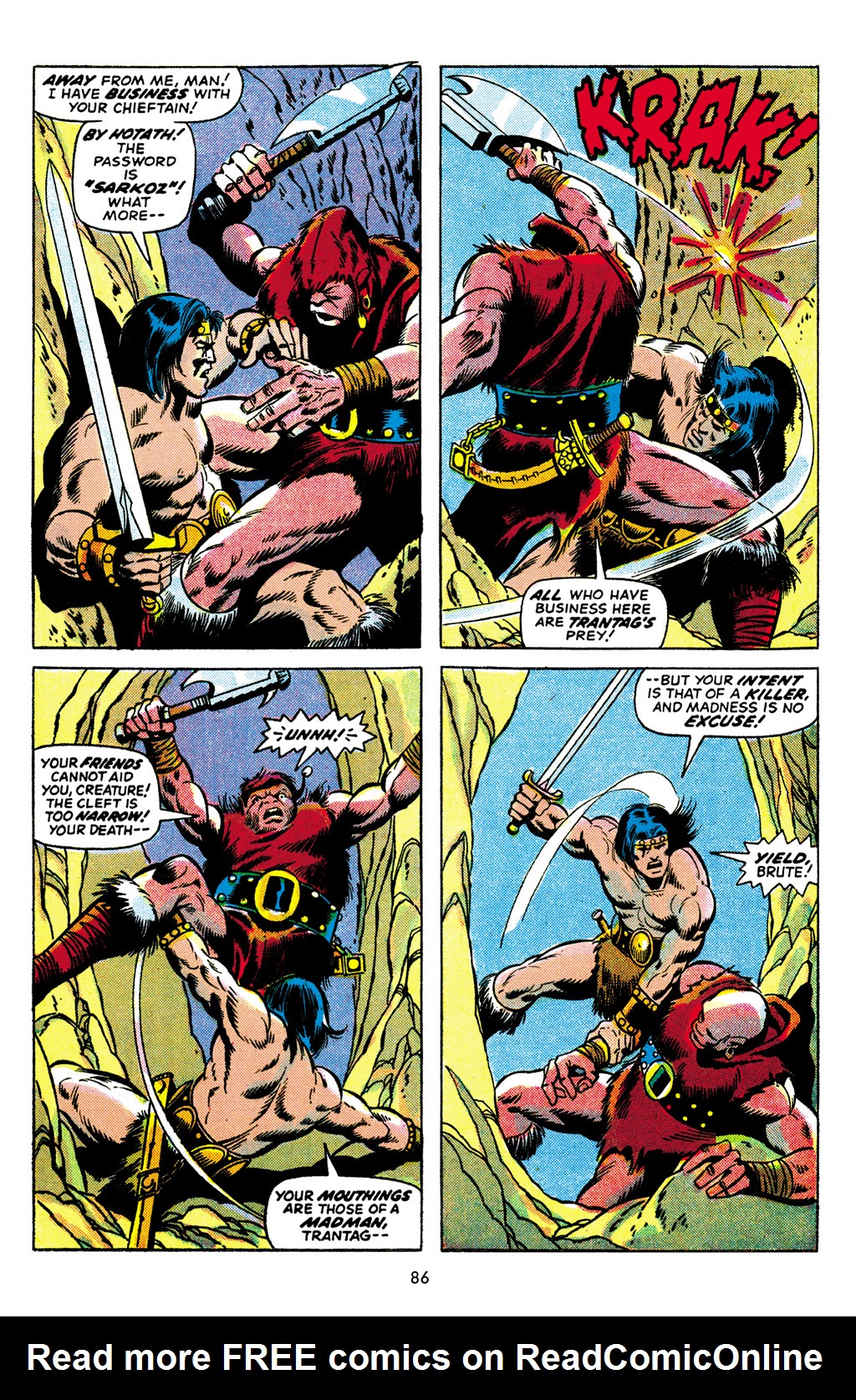 Read online The Chronicles of Kull comic -  Issue # TPB 2 (Part 1) - 87