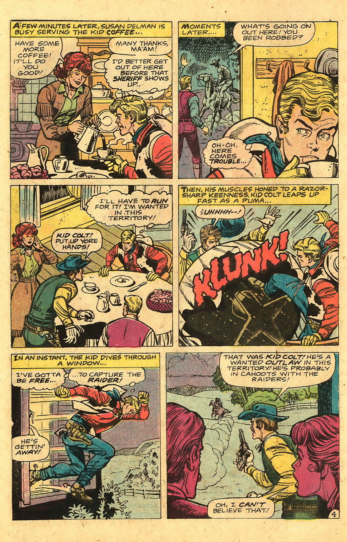 Read online Kid Colt Outlaw comic -  Issue #196 - 8