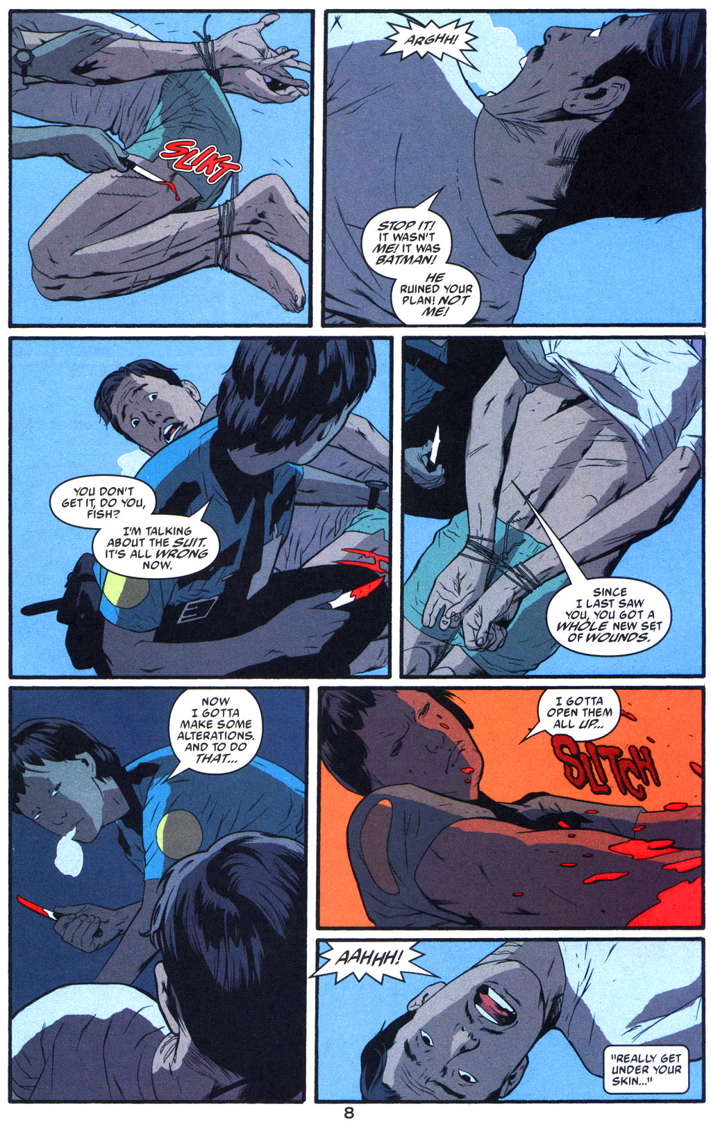 Read online Arkham Asylum: Living Hell comic -  Issue #5 - 10